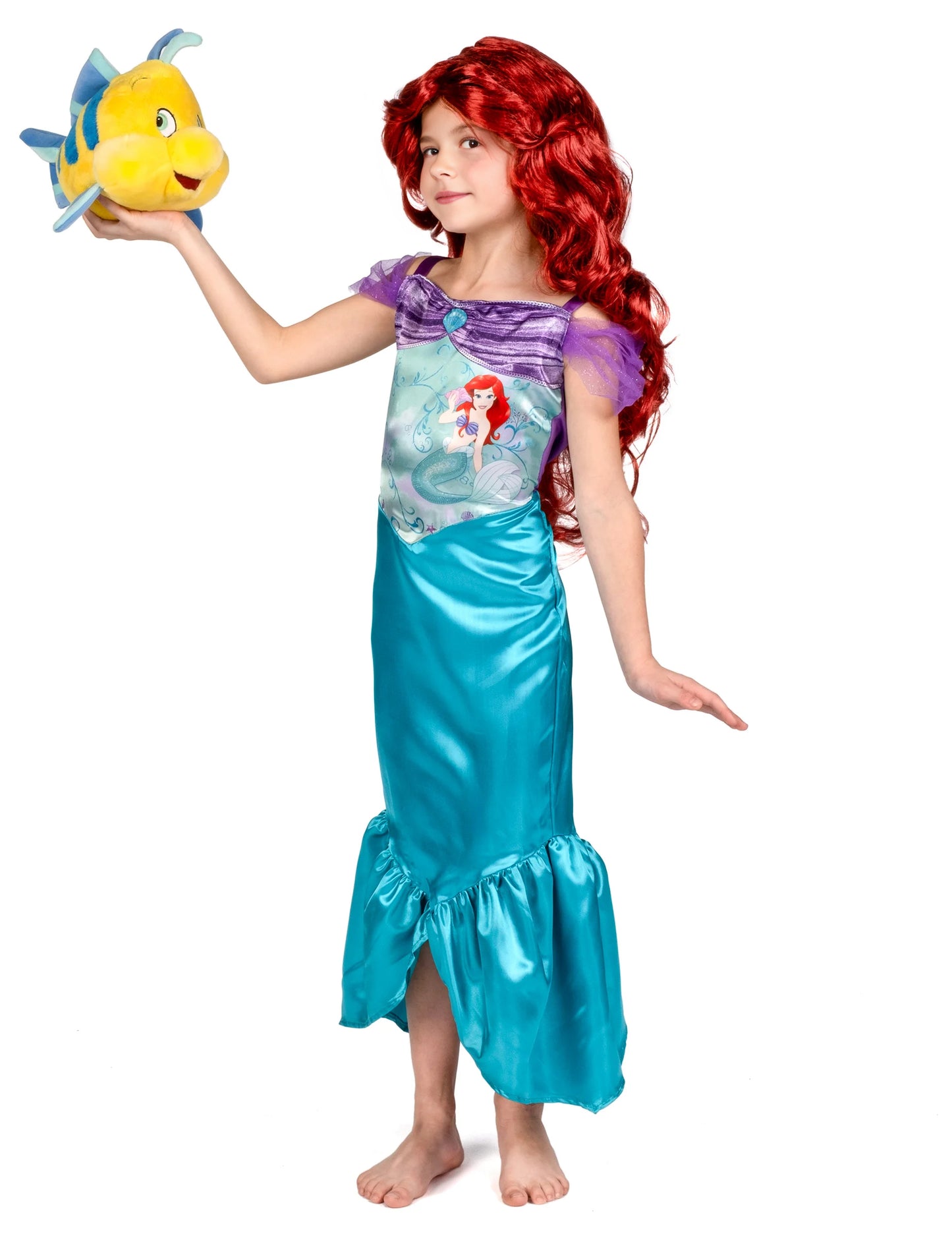 Základní kostým Malé mořské víly Ariel pro dívky