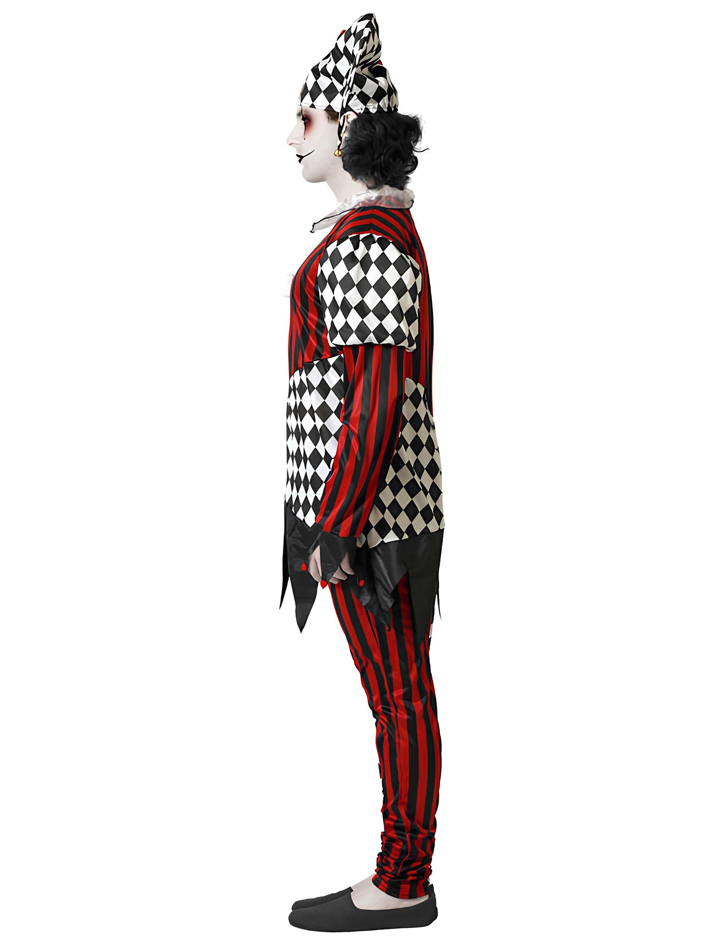 Déguisement Arlequin effrayant homme
