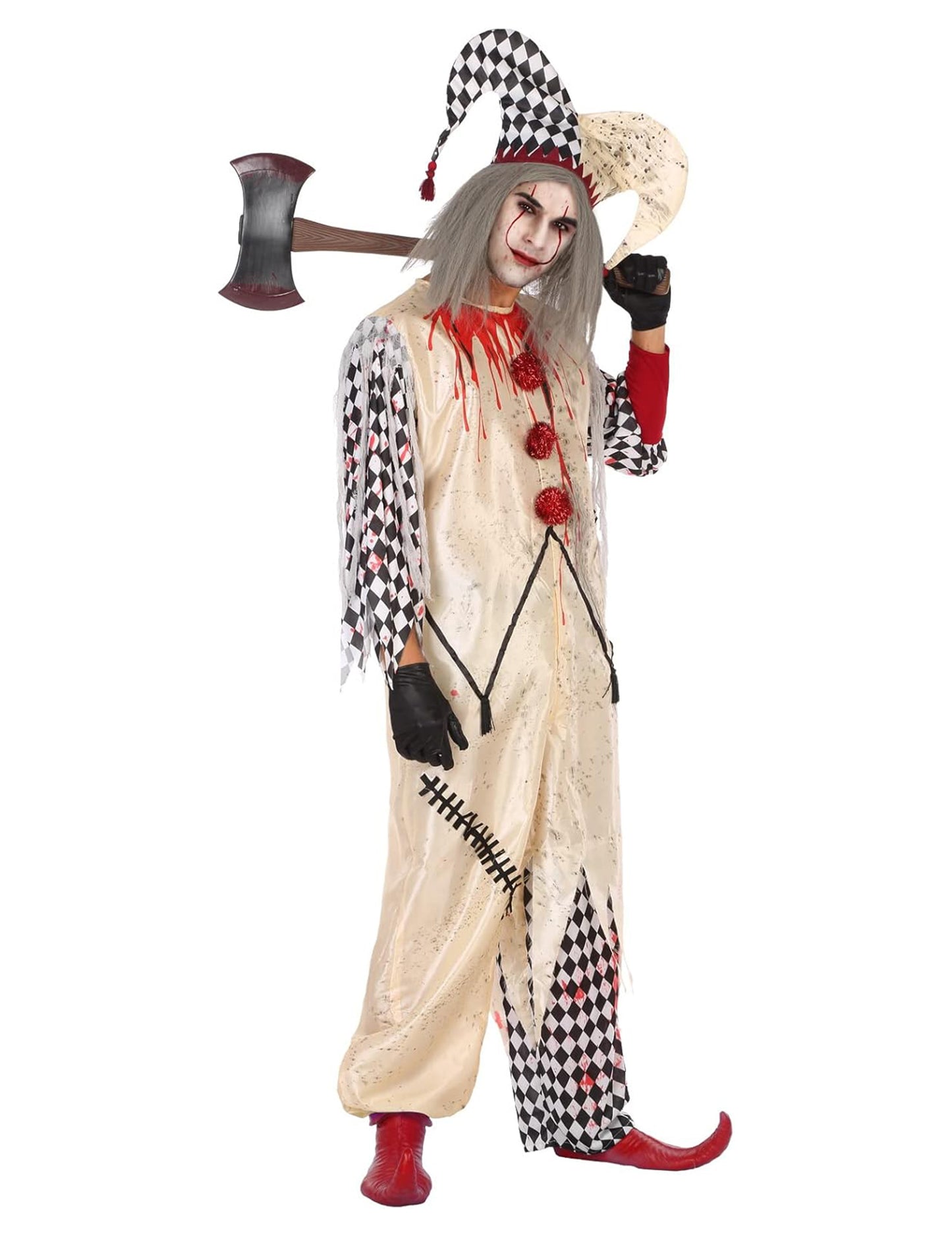 Krev -rozložený maskovaný arlequin