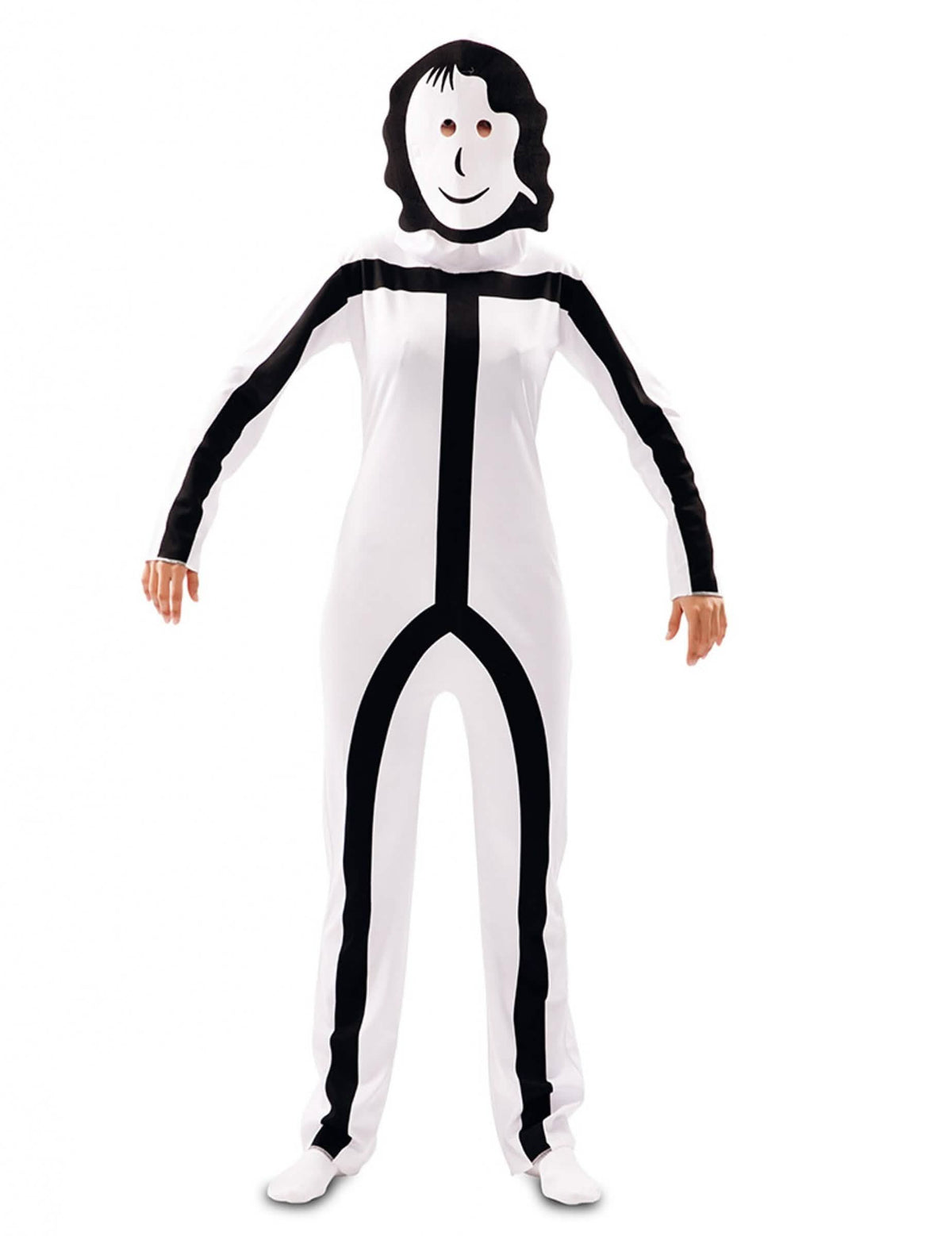 Dámská maska ke kostýmu Stickman pro dospělého