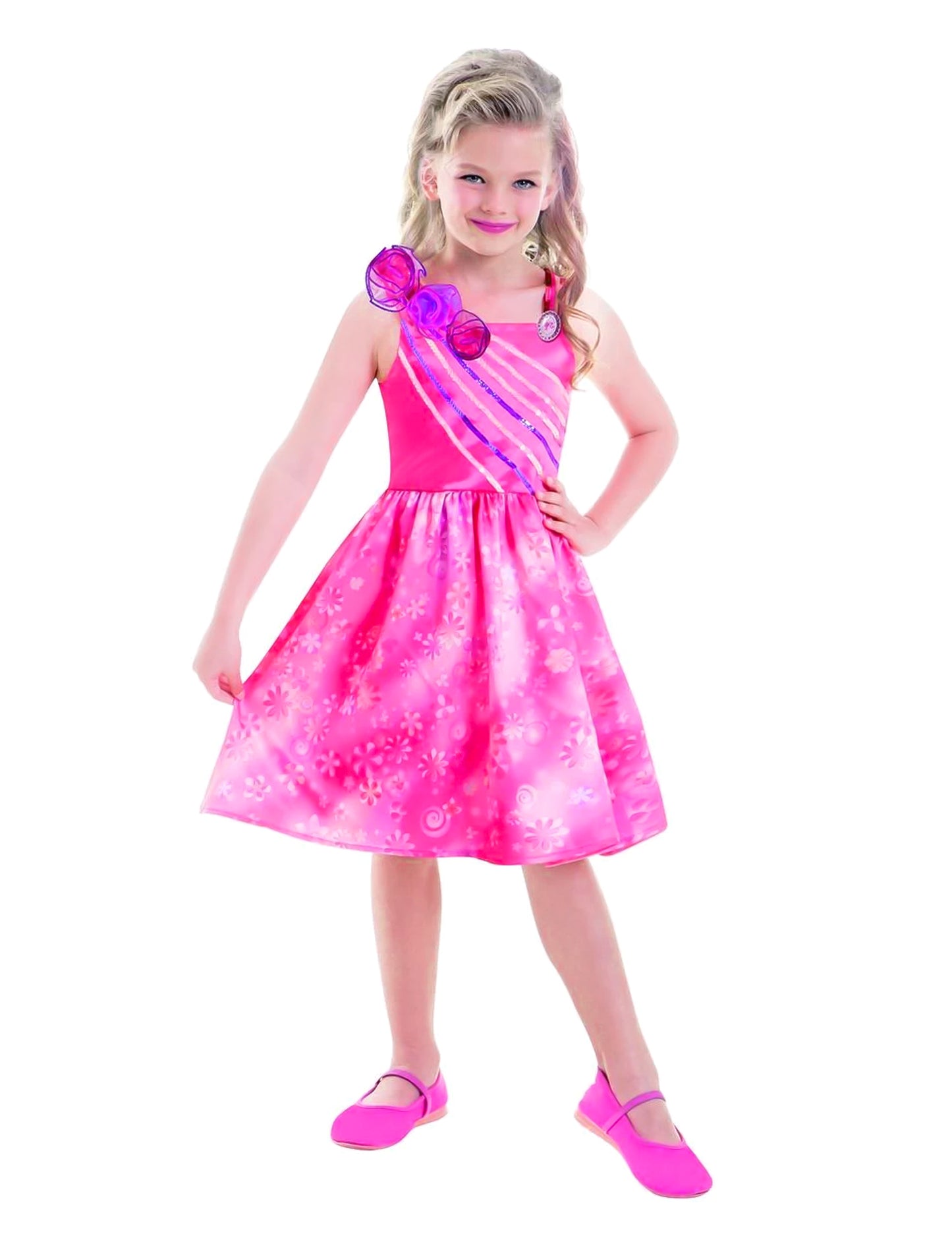 Kostým dívky Barbie