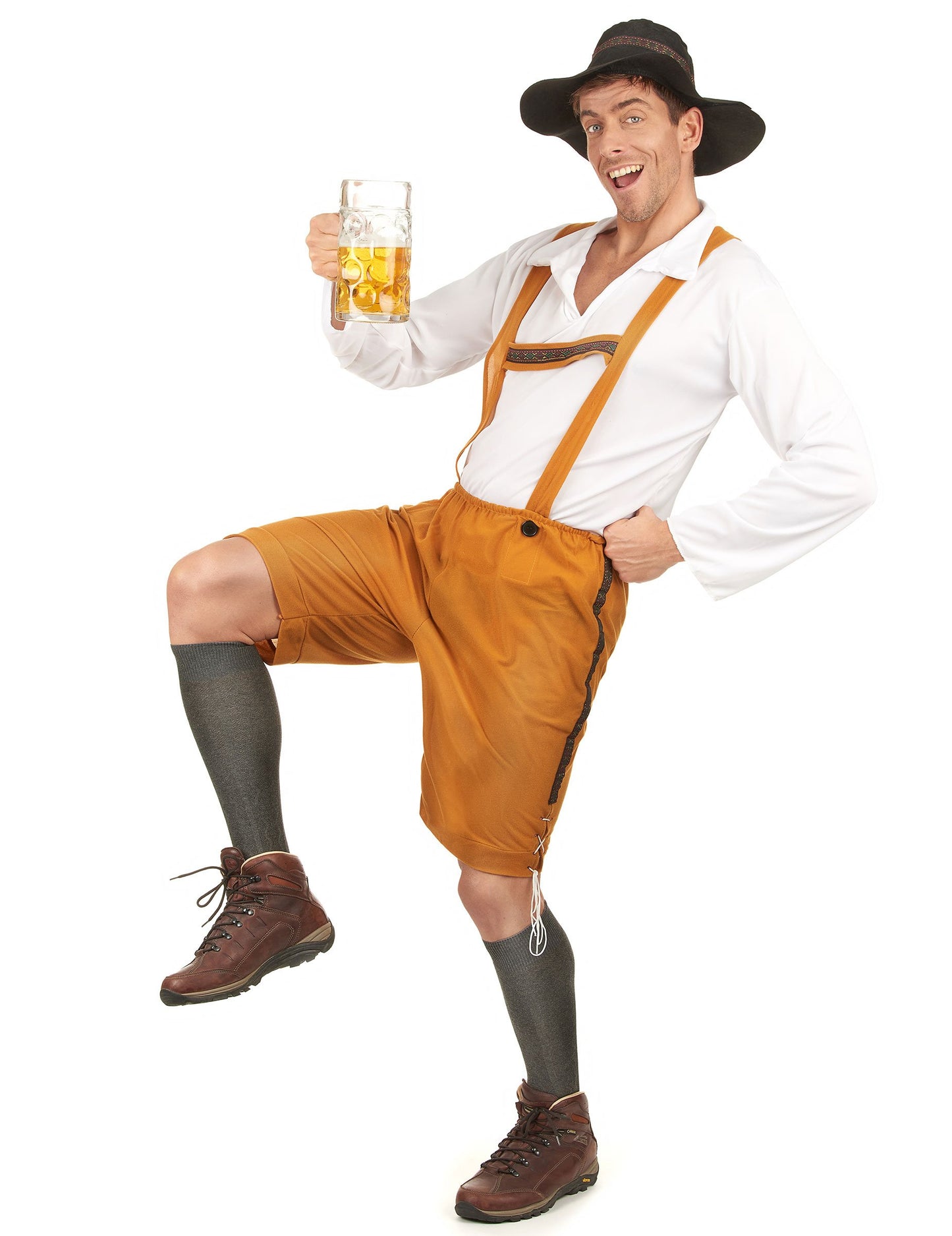 Žlutý bavorský kostým pro muže