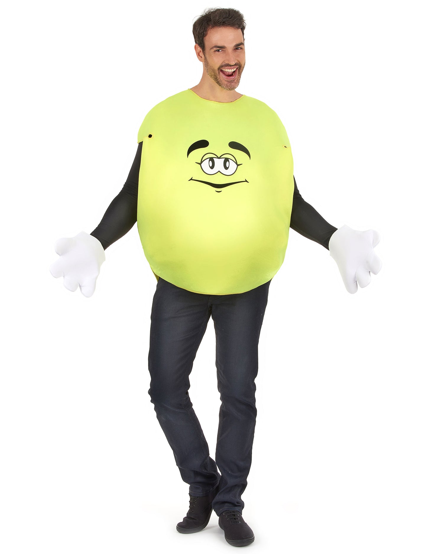 Kostým žlutých bonbonů pro dospělé