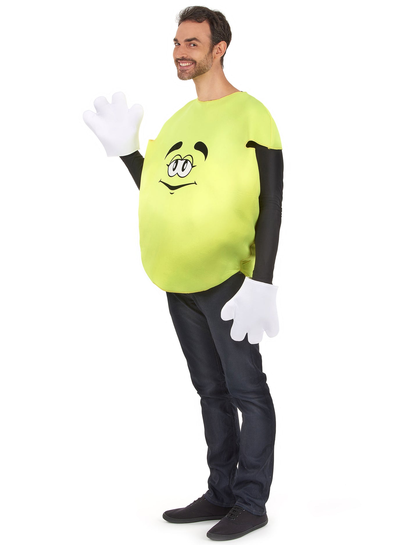 Kostým žlutých bonbonů pro dospělé