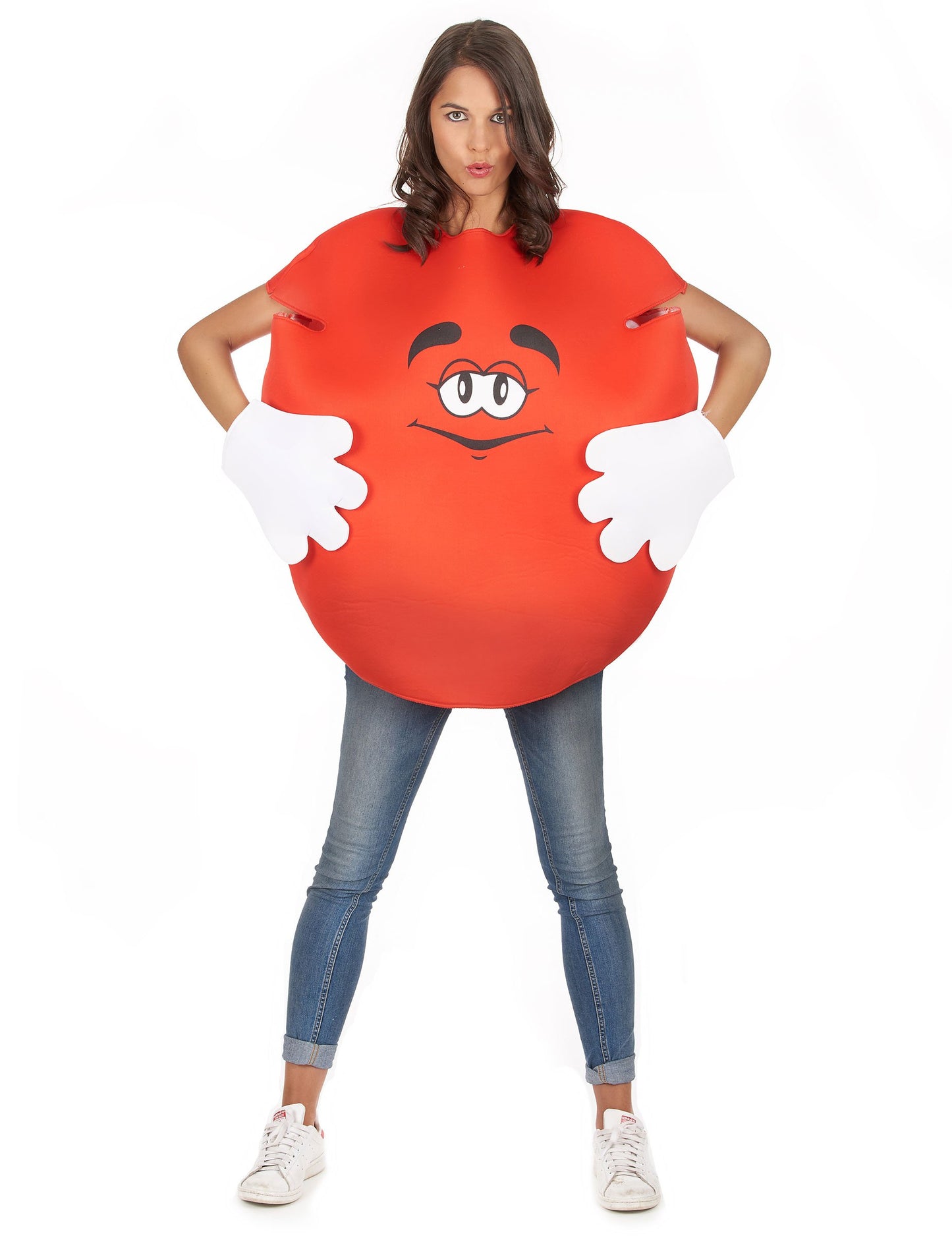 Kostým pro dospělé s červenými bonbóny