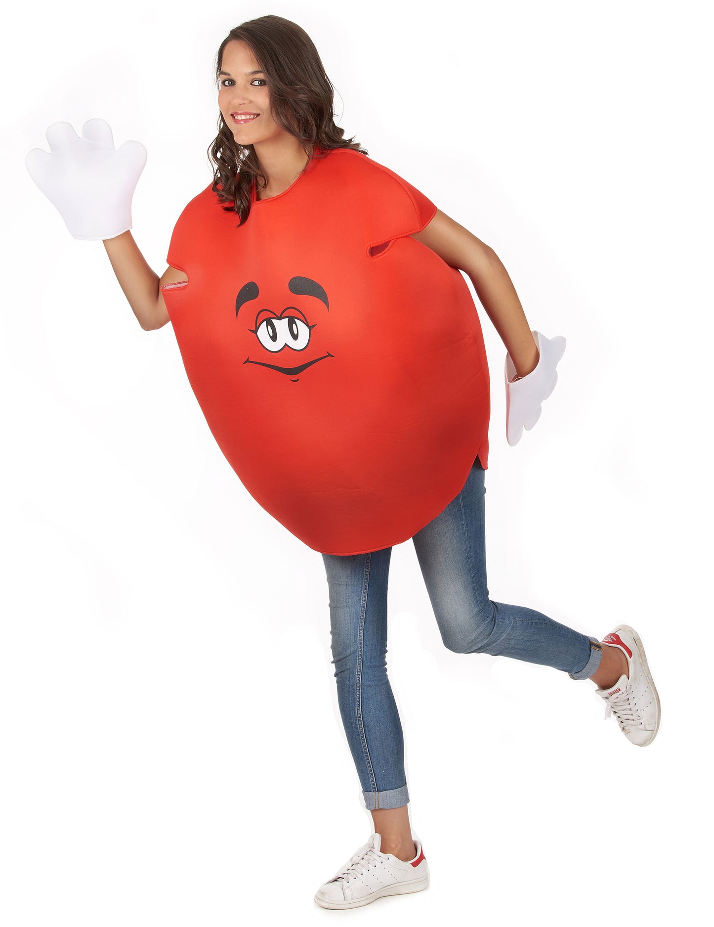 Kostým pro dospělé s červenými bonbóny