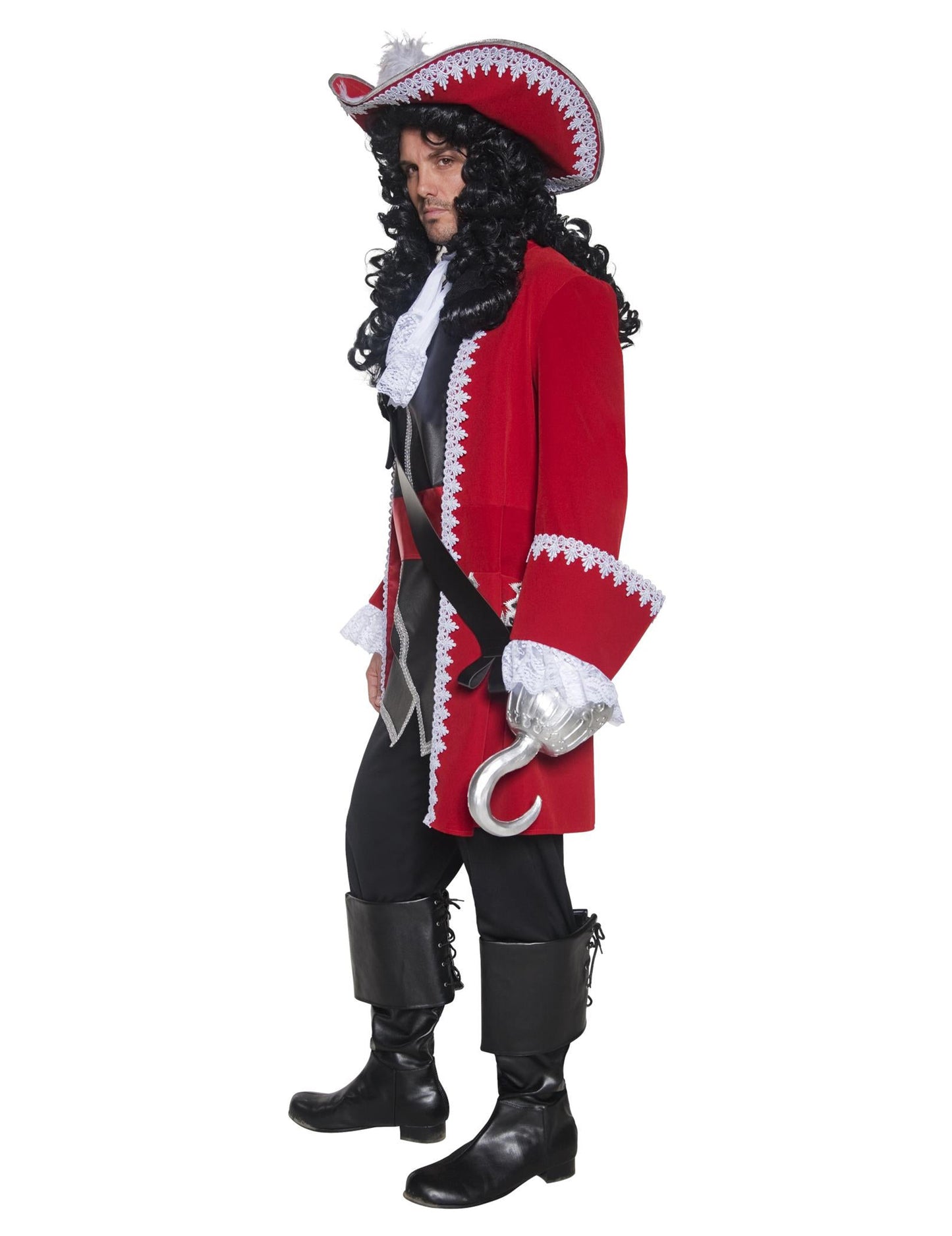 Kapitán kapitán Pirate Red Luxury Man