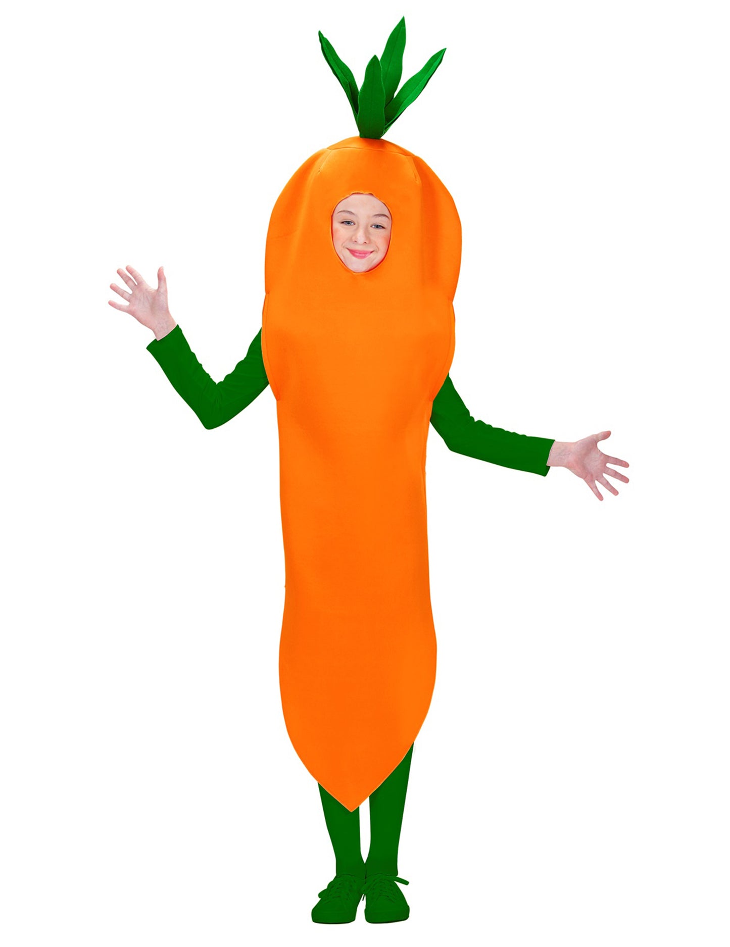 Dětský kostým mrkve