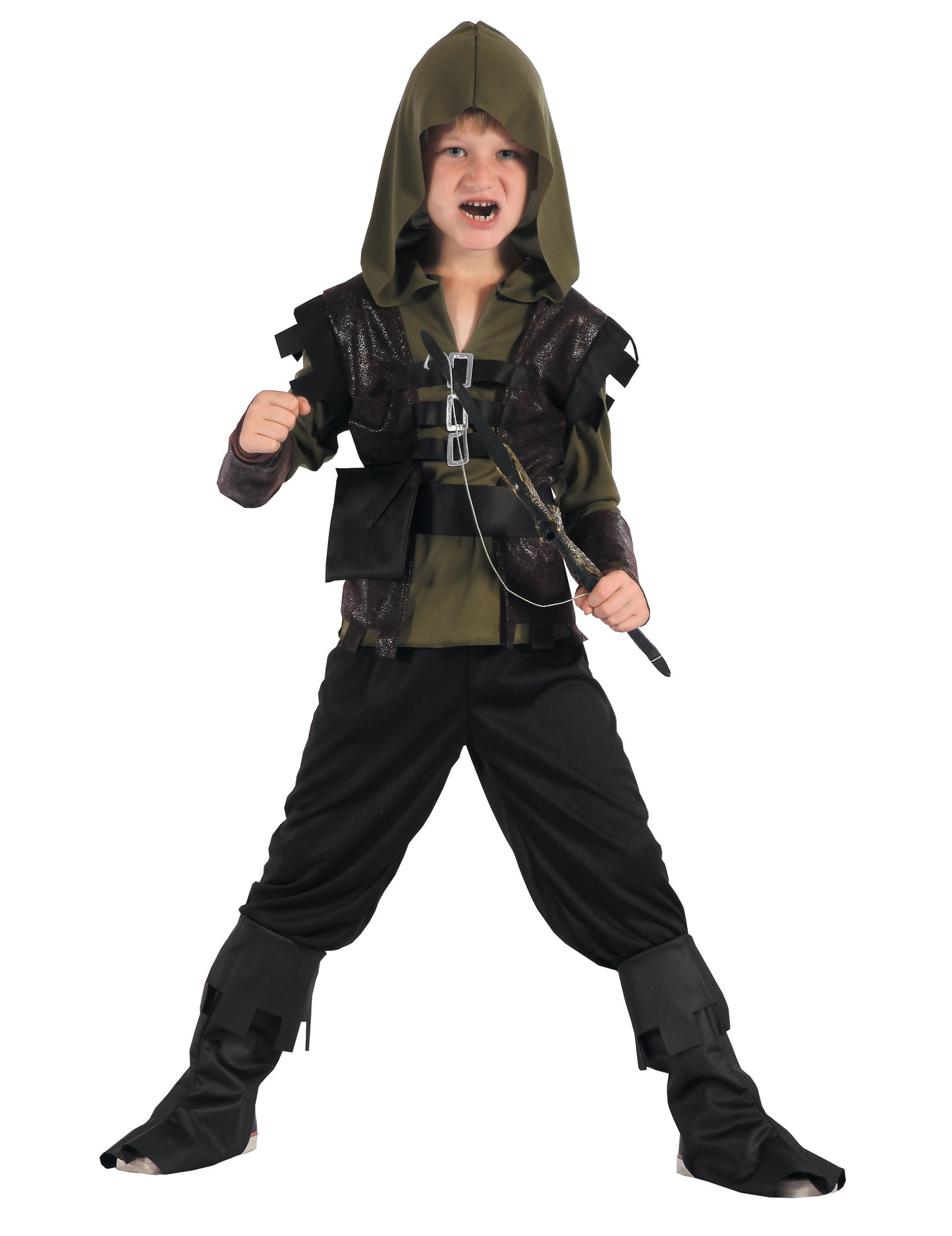 Chlapecký kostým lovce a lukostřelce