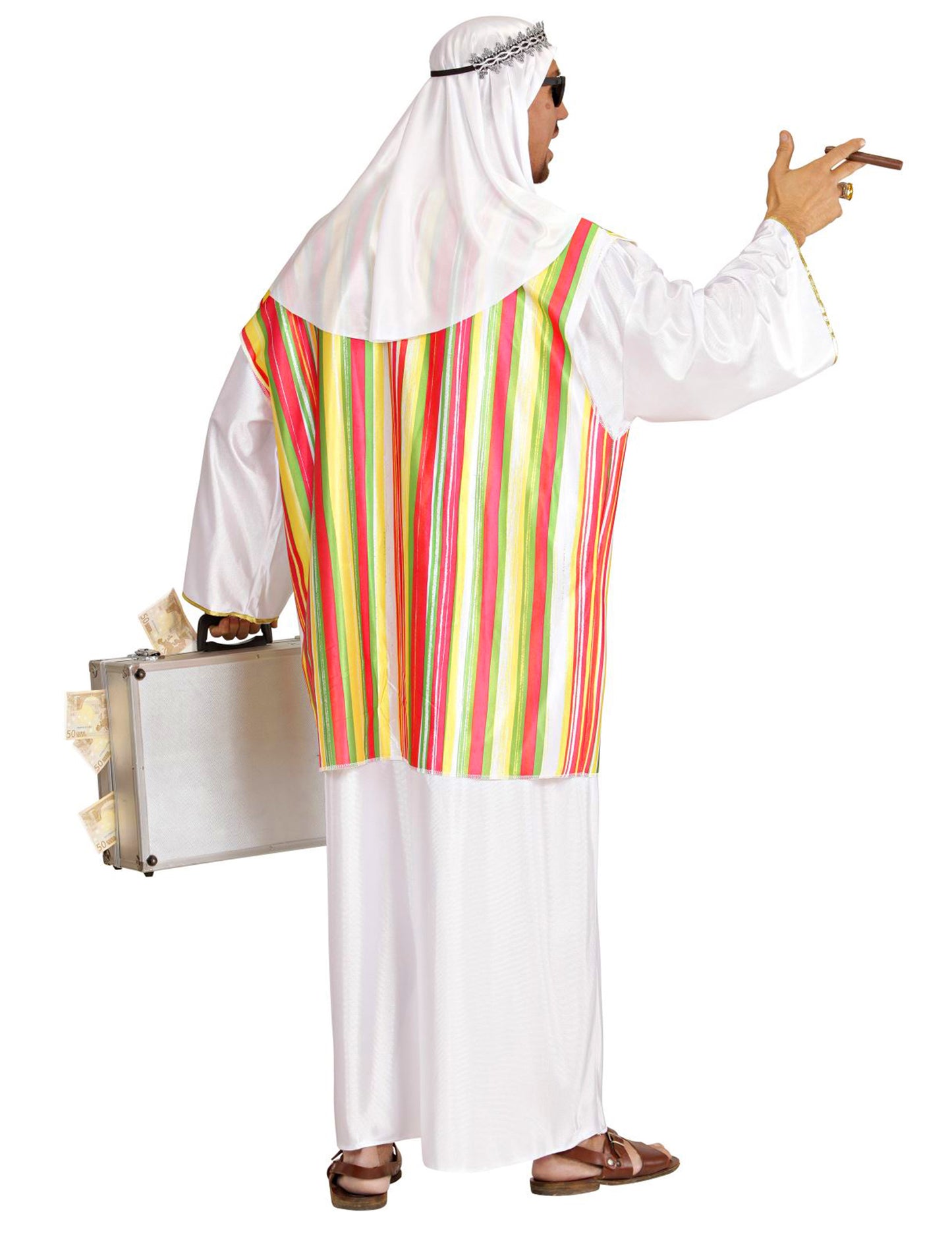 Barevné arabské arabské přestrojení