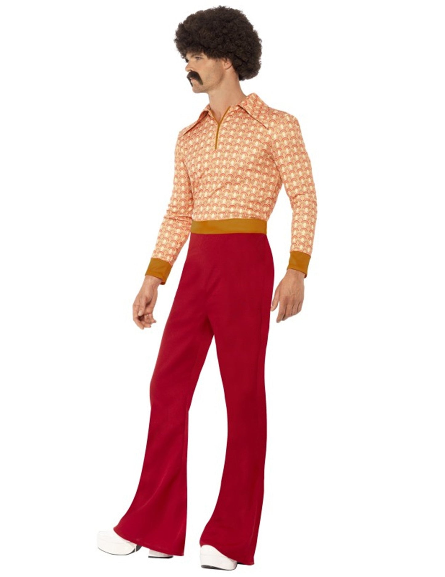 Pánský elegantní kostým ze 70. let