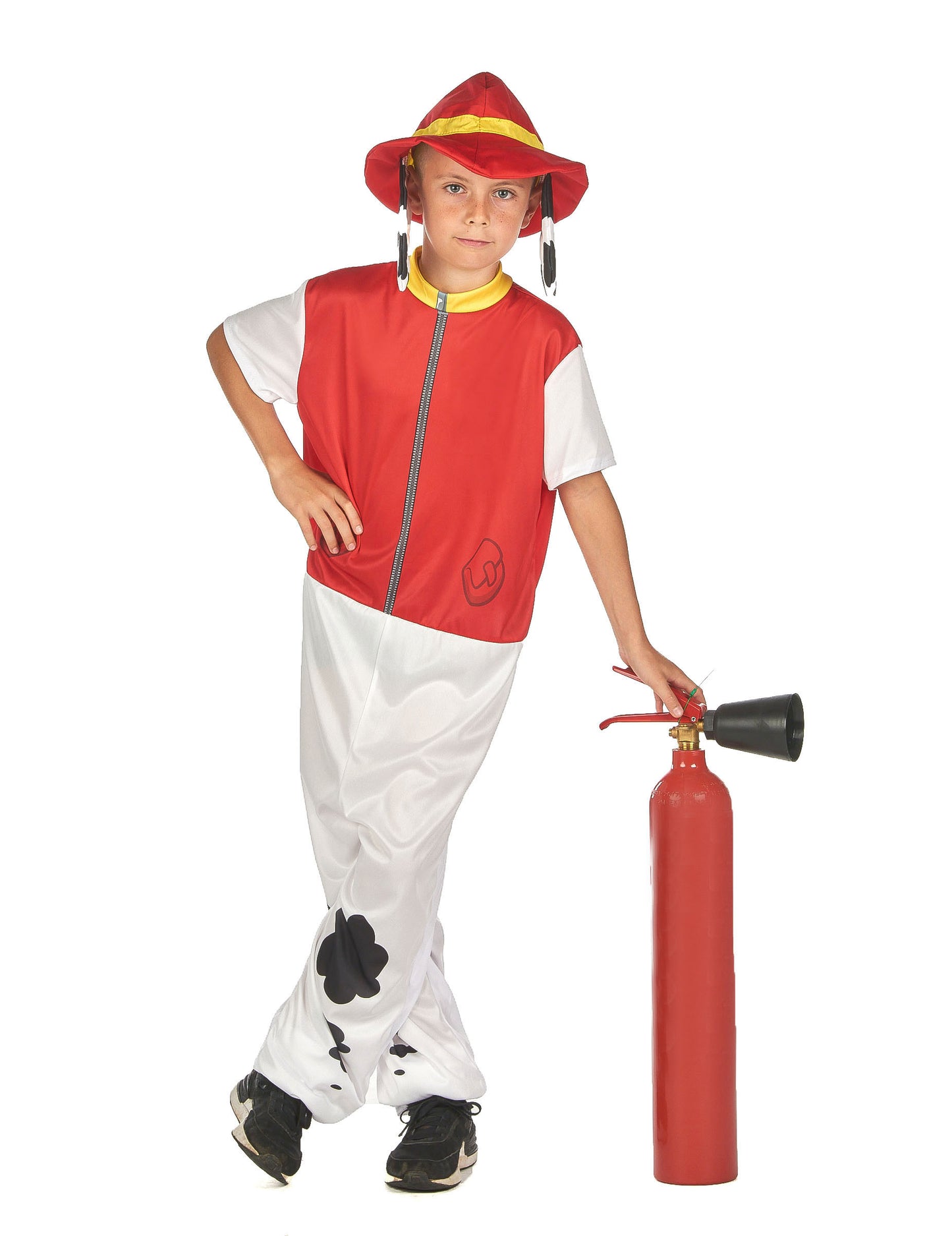 Dětský kostým červeného hasiče