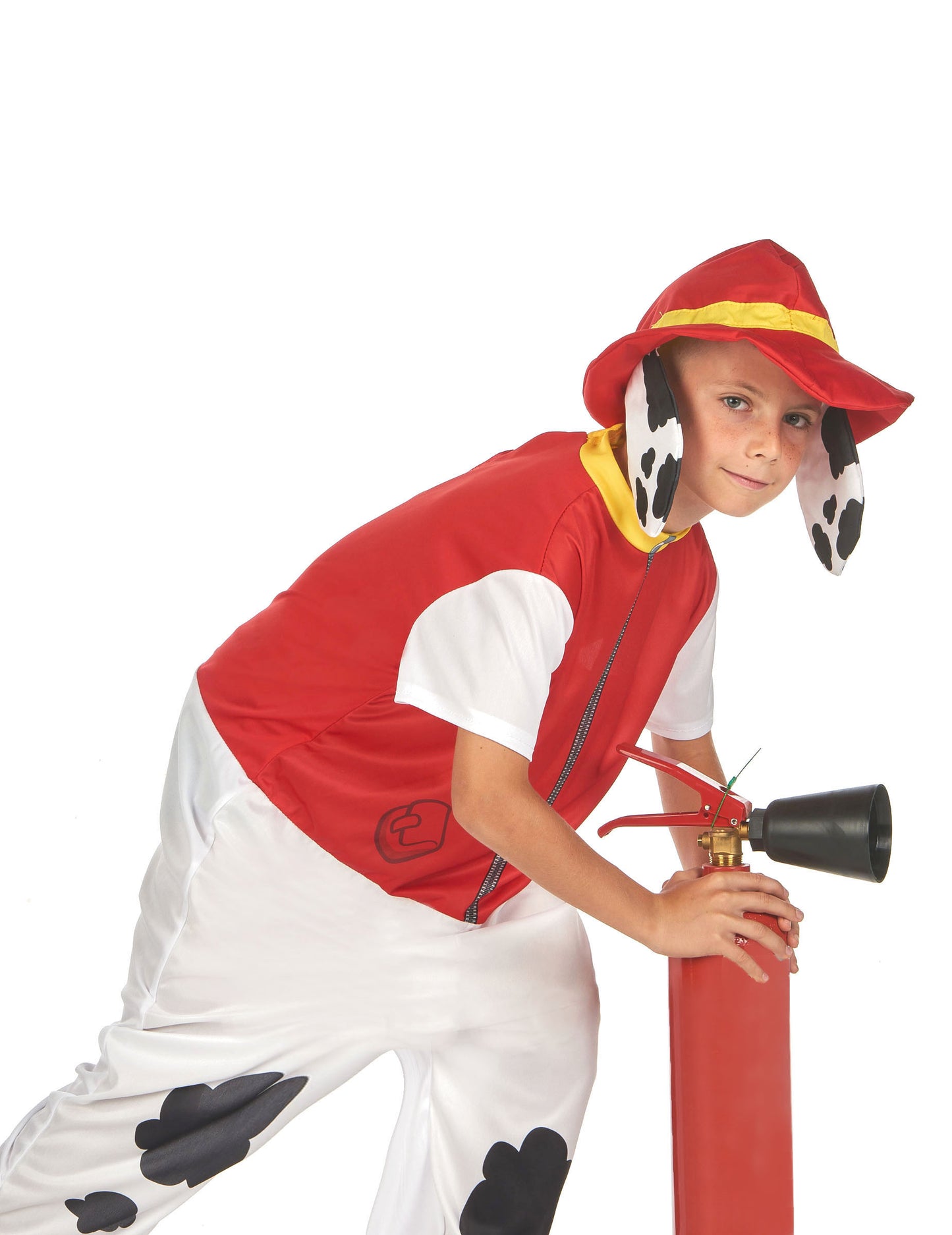 Dětský kostým červeného hasiče