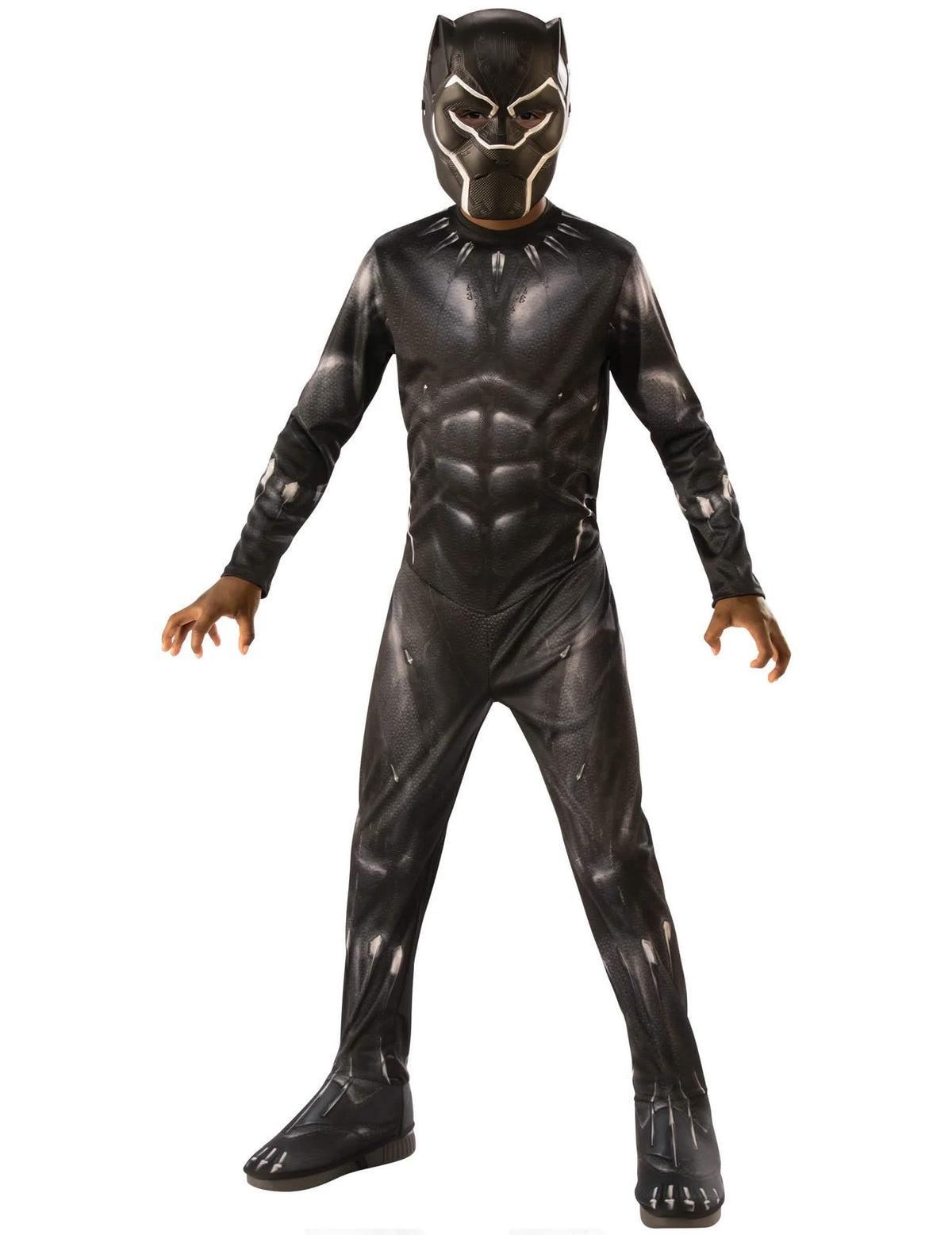 Klasický kostým Black Panther Infinity War pro černá chlapec s maskou