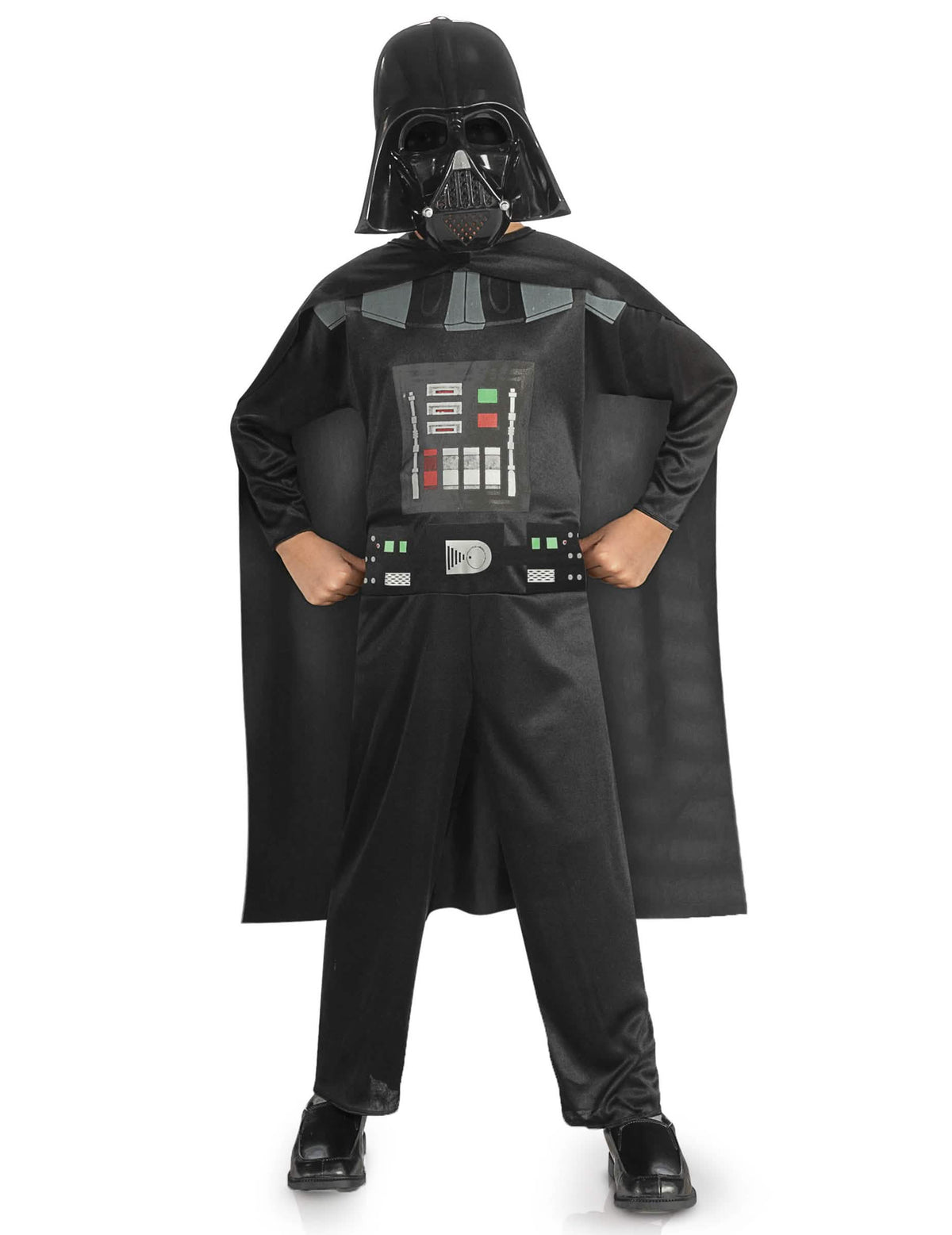Klasický kostým Darth Vader Star Wars™ pro chlapec černá s maskou a pláštěm