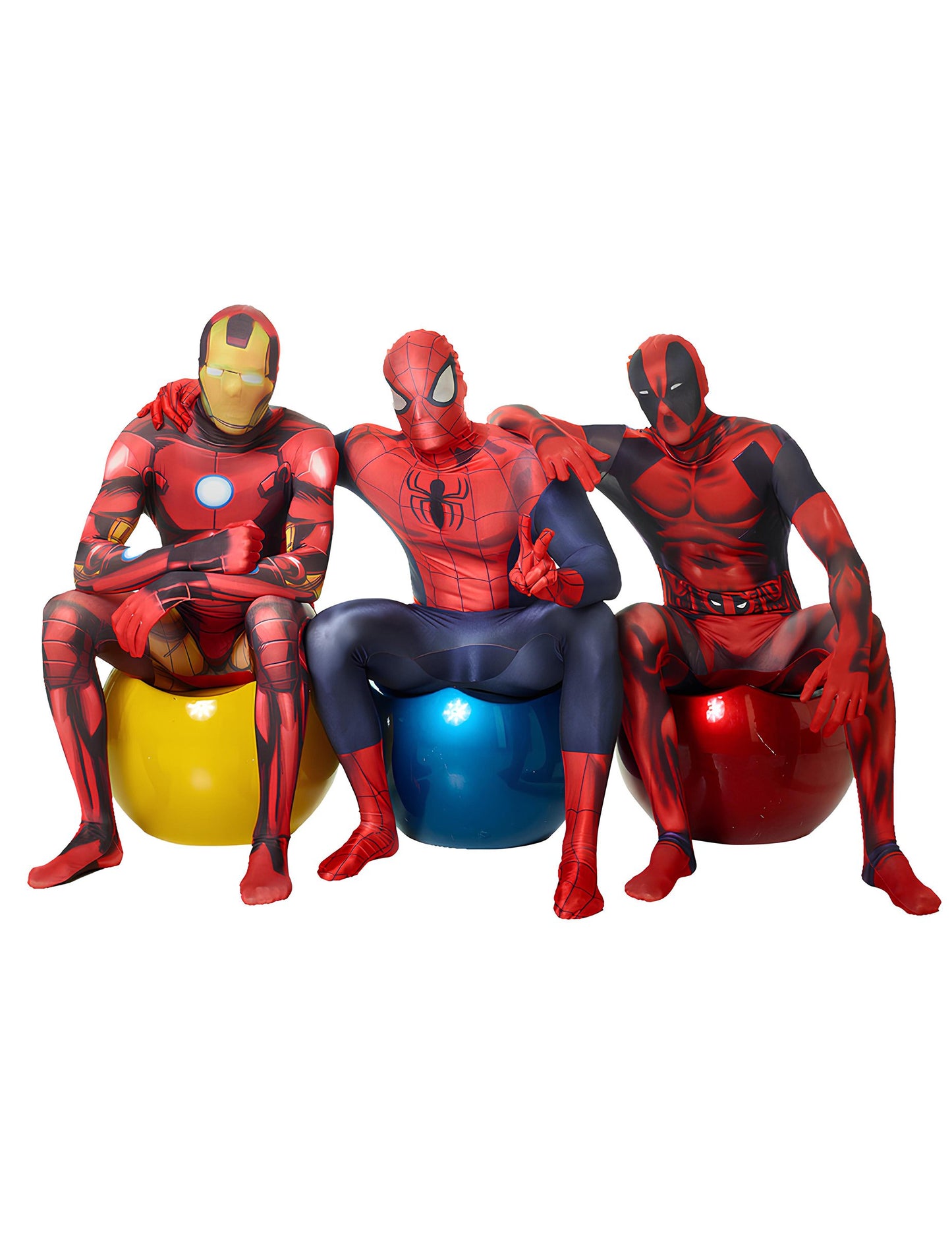 Klasické převleky Deadpool pro dospělé morphsuits