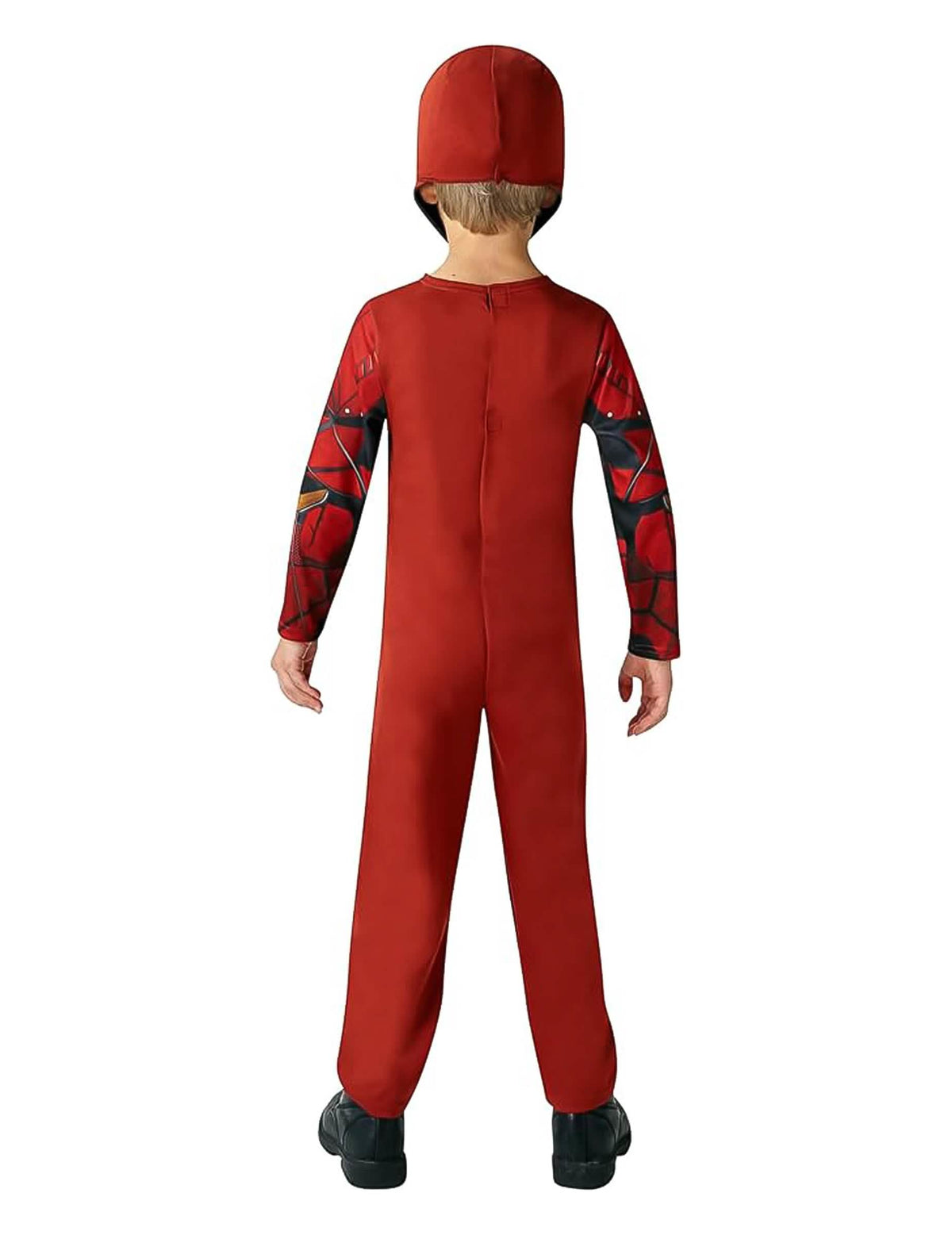 Zadní pohled na klasický kostým Flash Justice League pro dítě