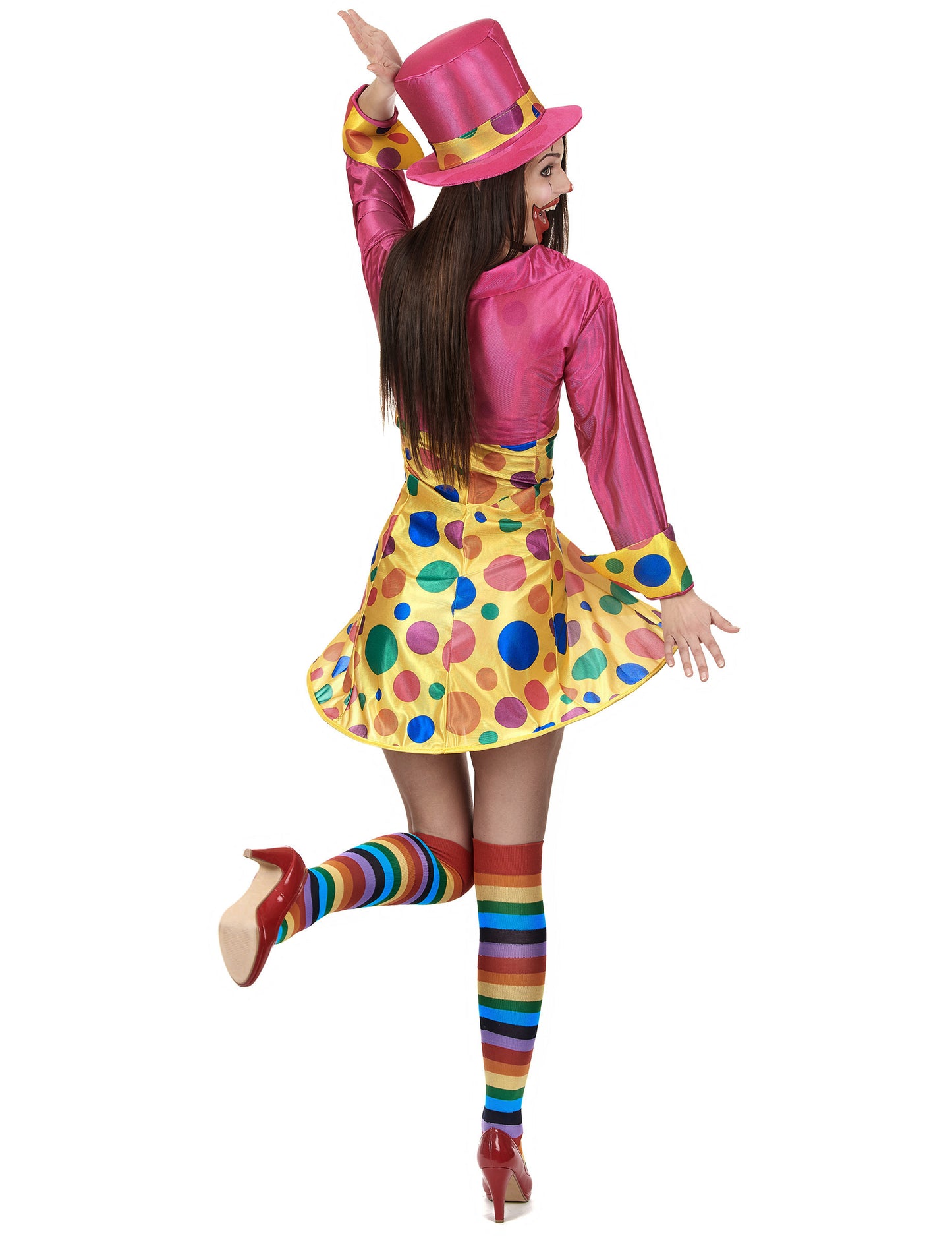 Vtipný klaunský kostým pro ženy