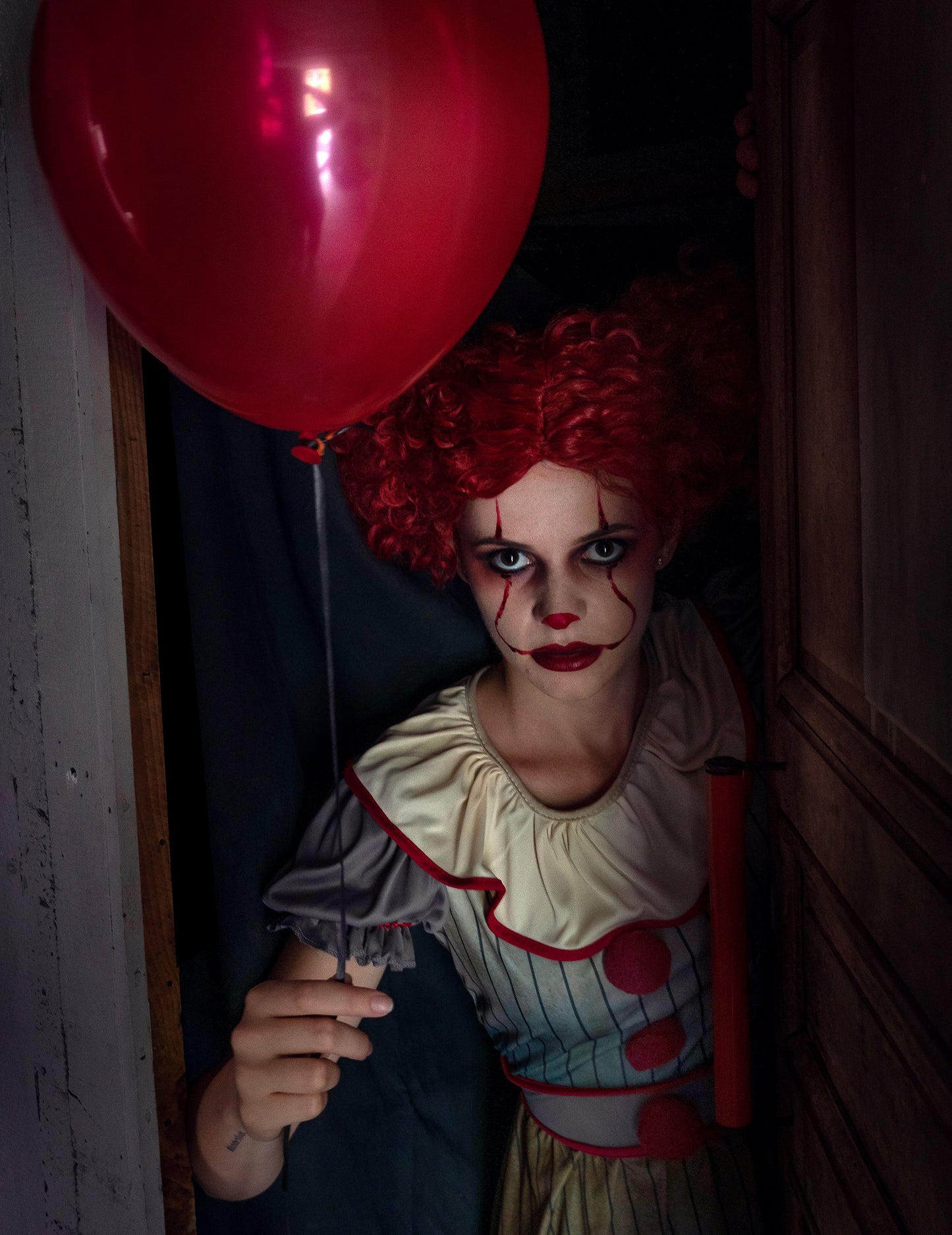 Dámský kostým psycho klauna