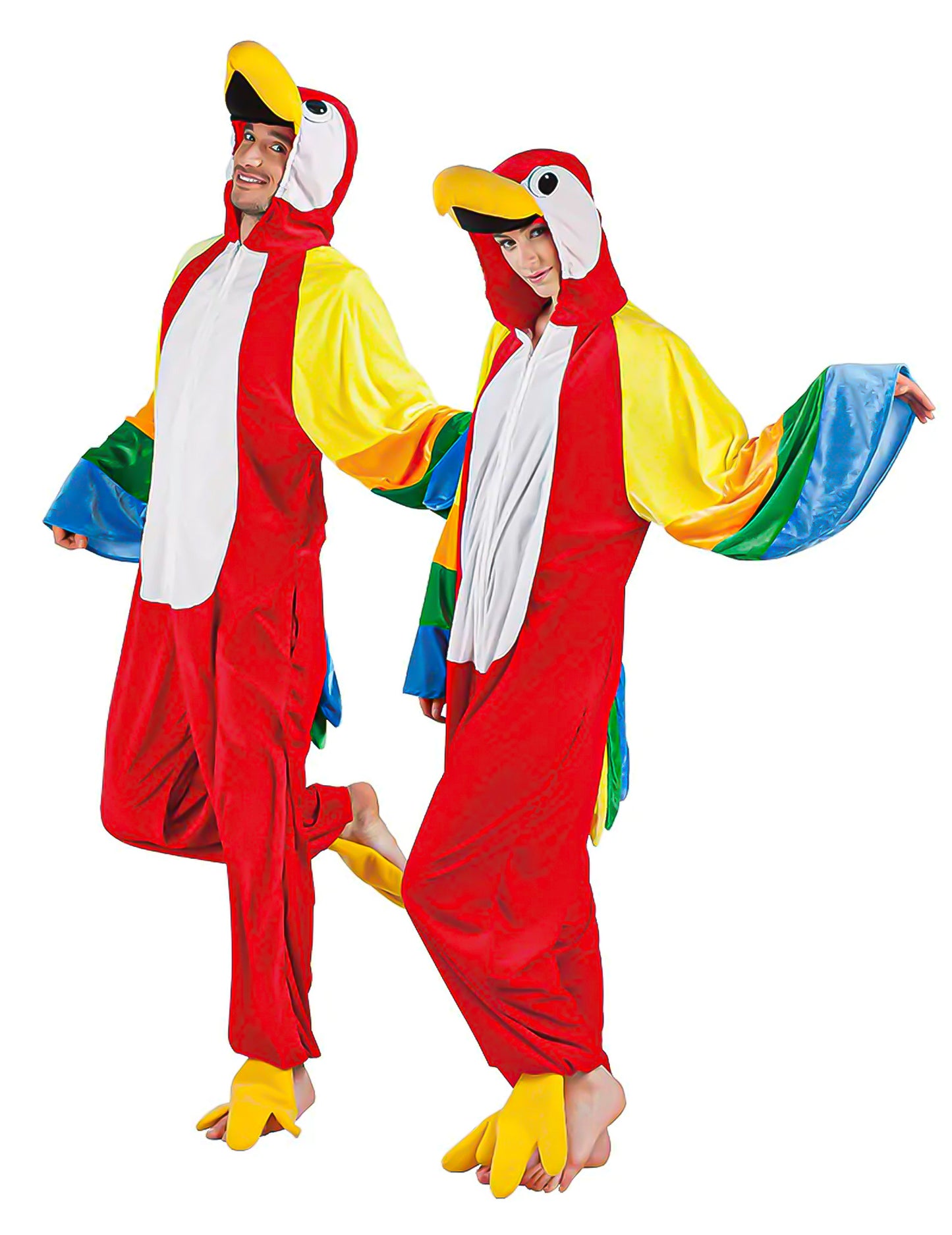 Kostým papouška pro dospělé