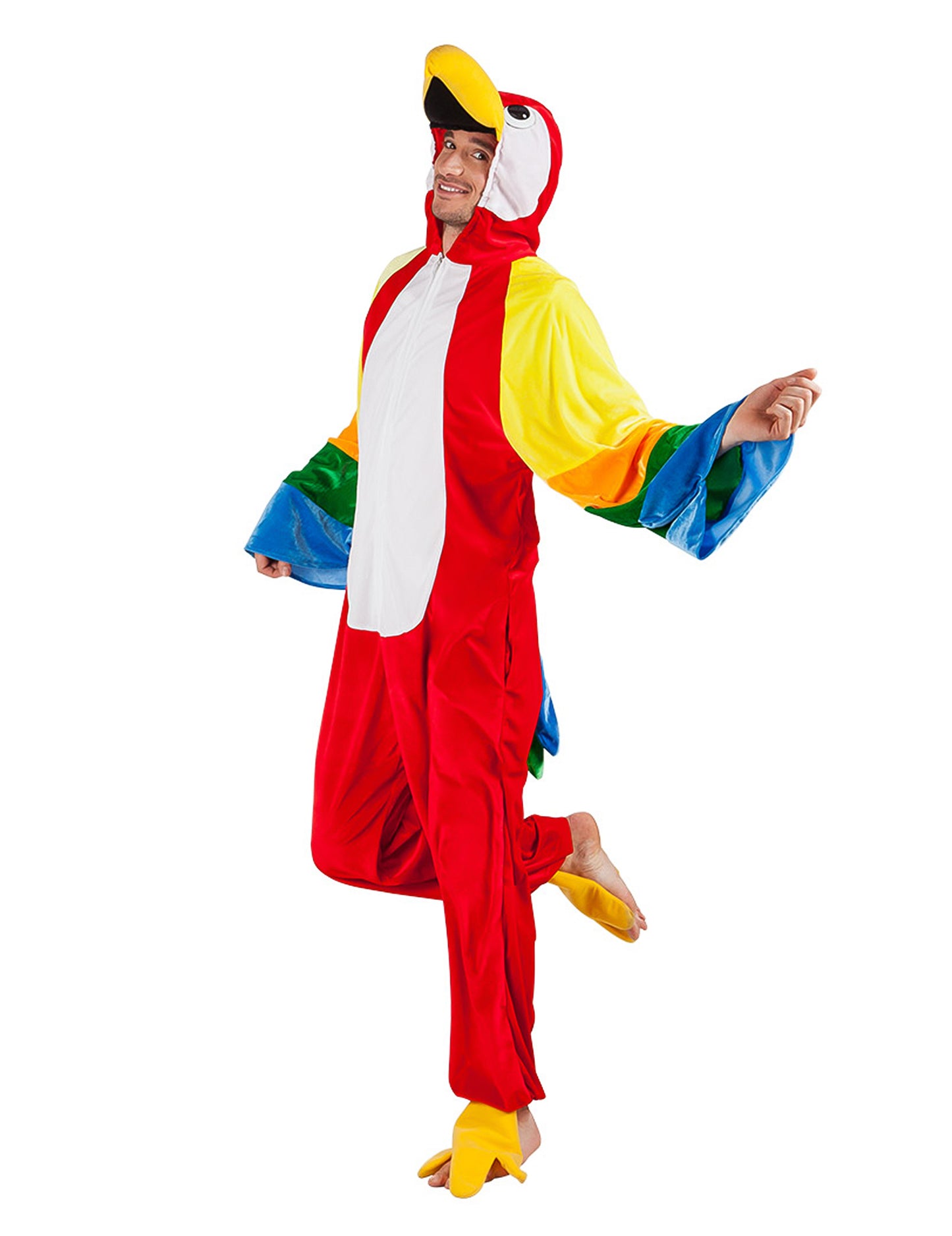 Kostým papouška pro dospělé