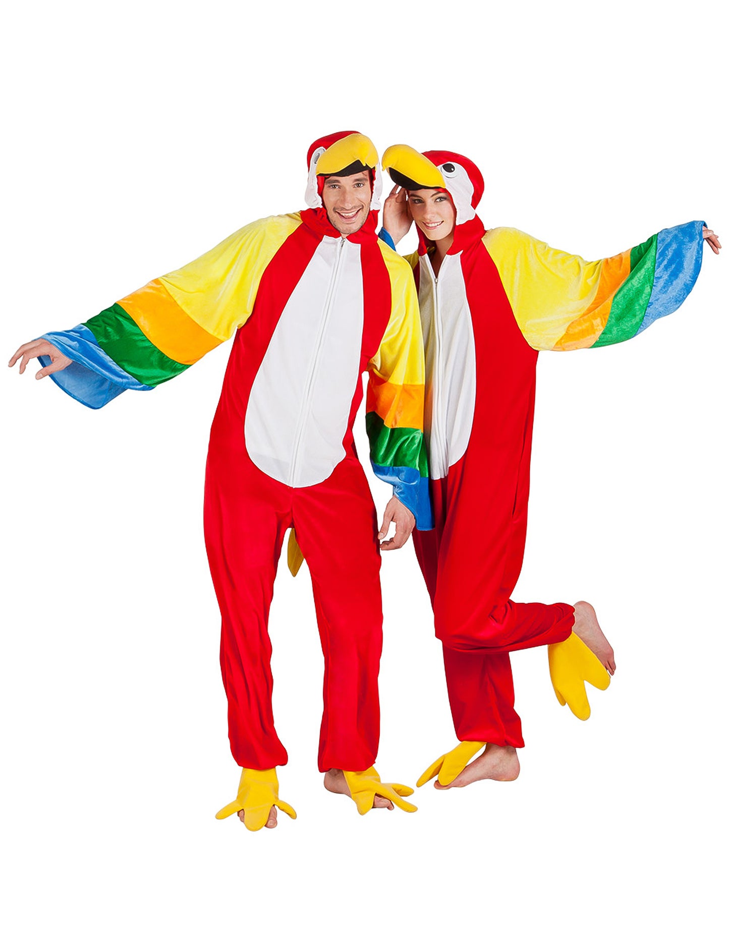 Kostým papouška pro dospělé