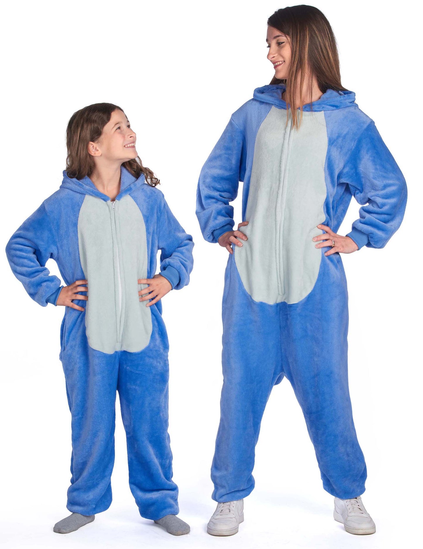 Dámský modrý kostým mimozemšťana