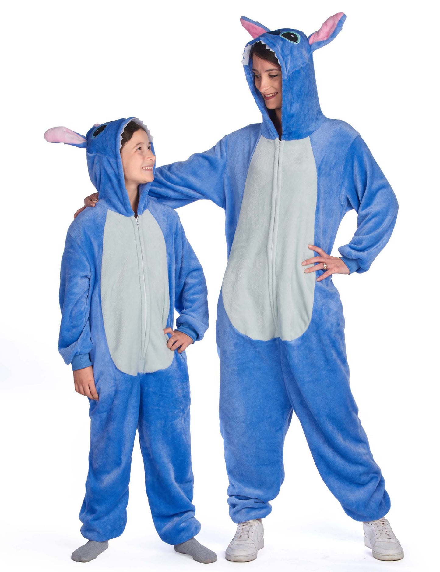 Dámský modrý kostým mimozemšťana