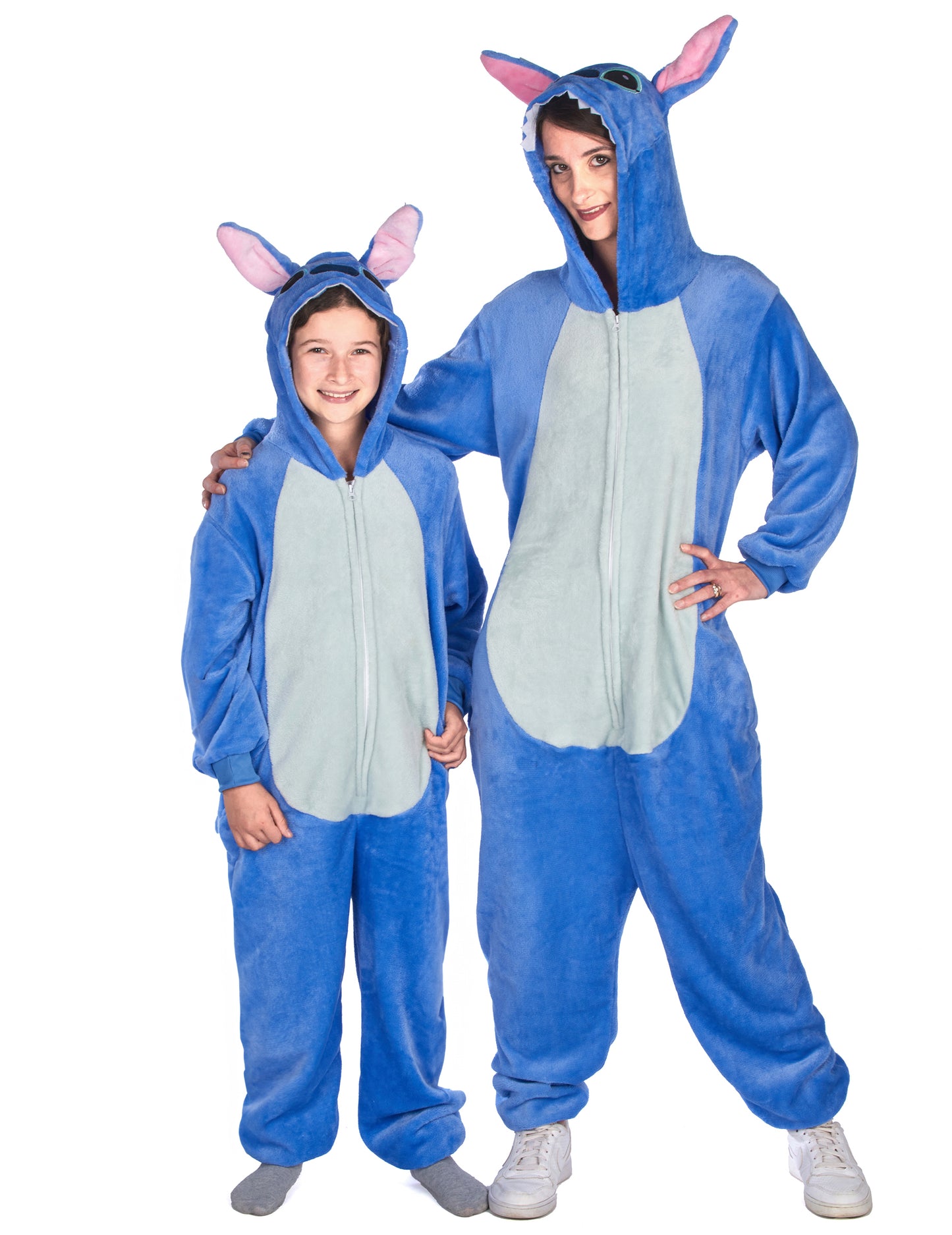 Dámský modrý kostým mimozemšťana