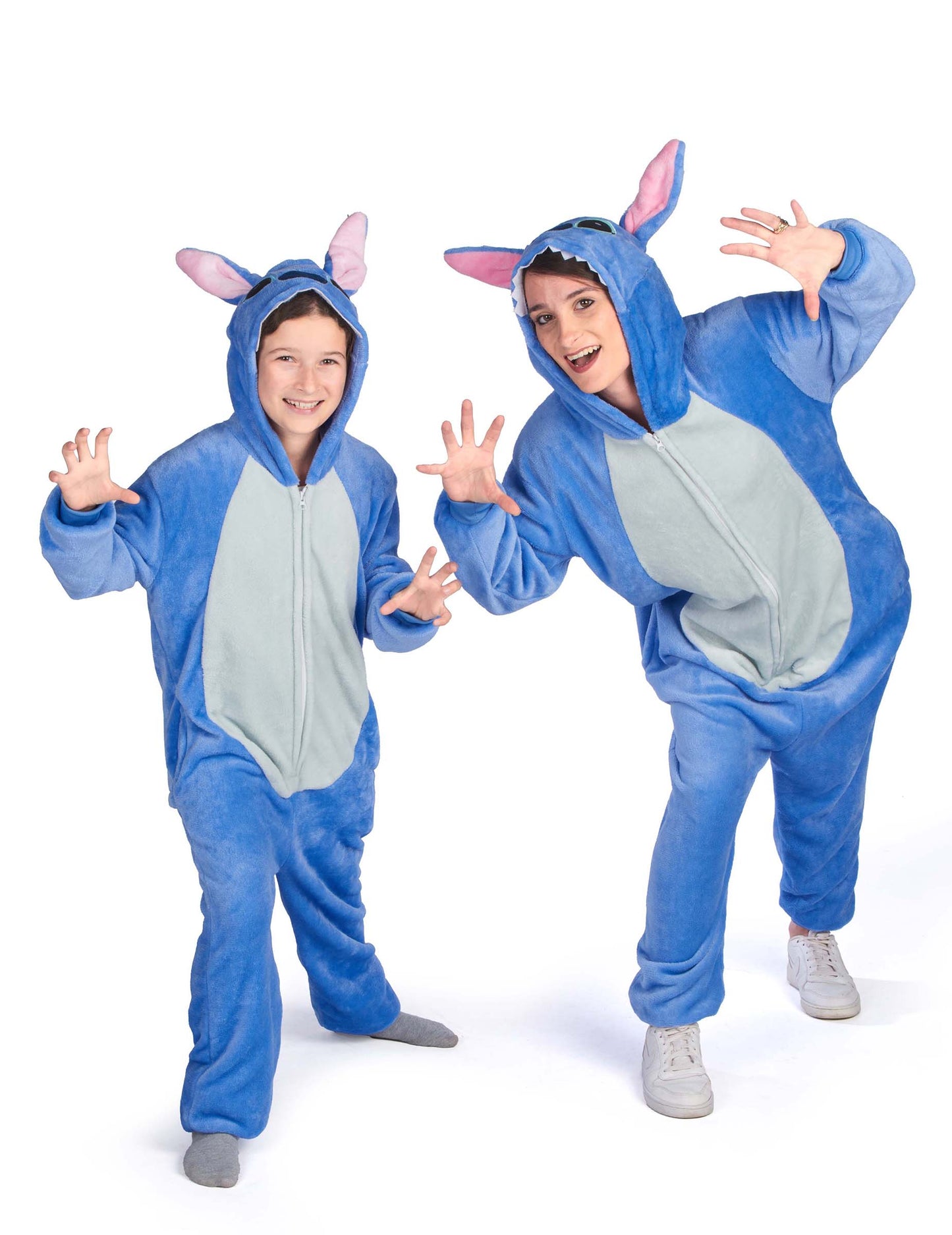 Dámský modrý kostým mimozemšťana