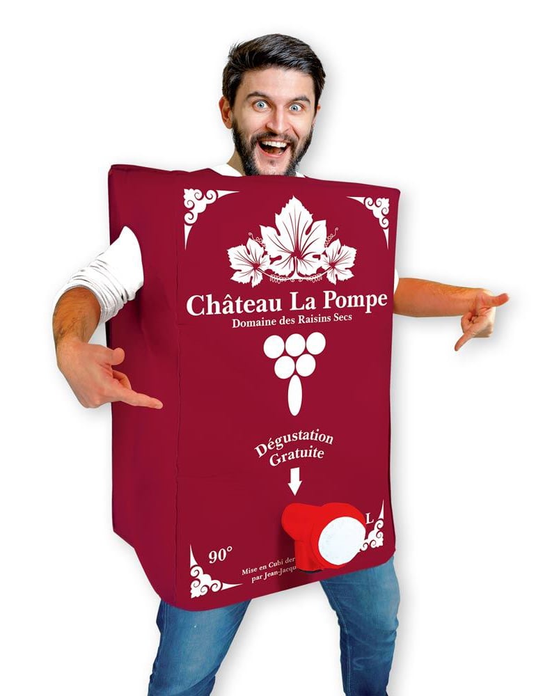 Kostým vinné krabice