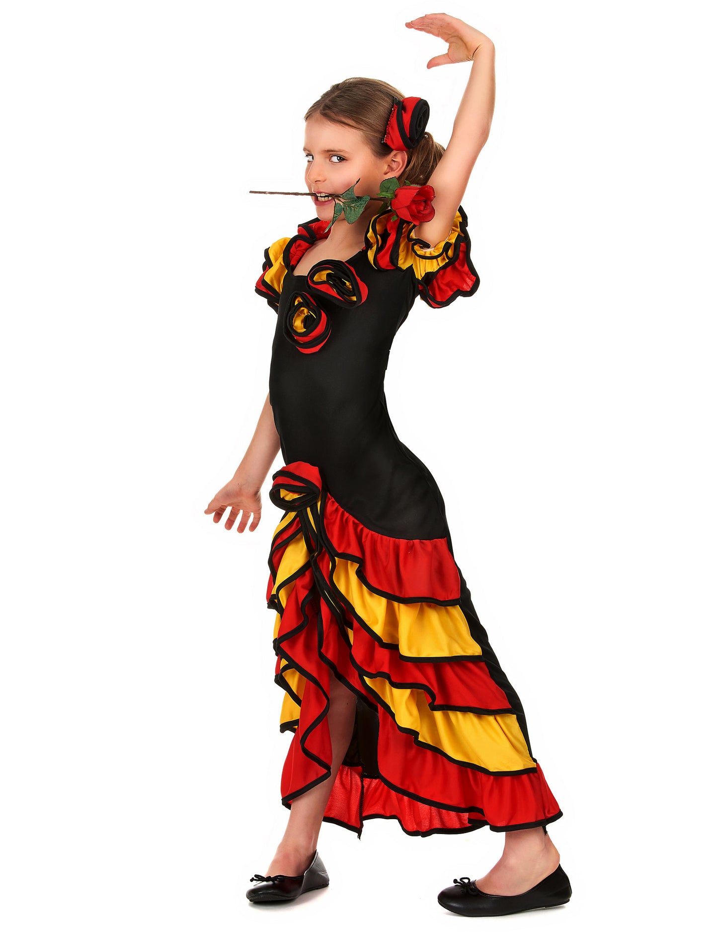 Dívčí kostým španělské tanečnice