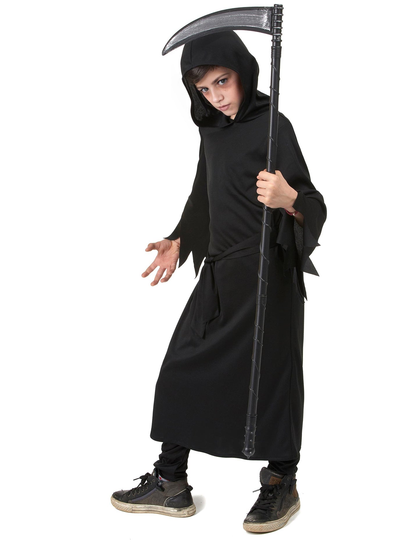 Halloweenský kostým dětského žně soul reapera