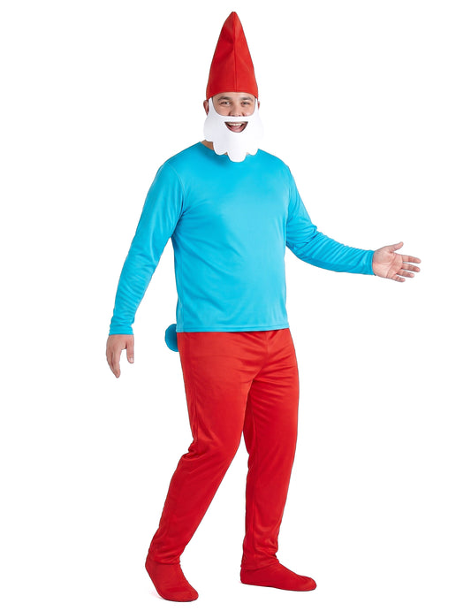 Kostým Velký Taťka Šmoula™ pro dospělé ve velikosti XXL