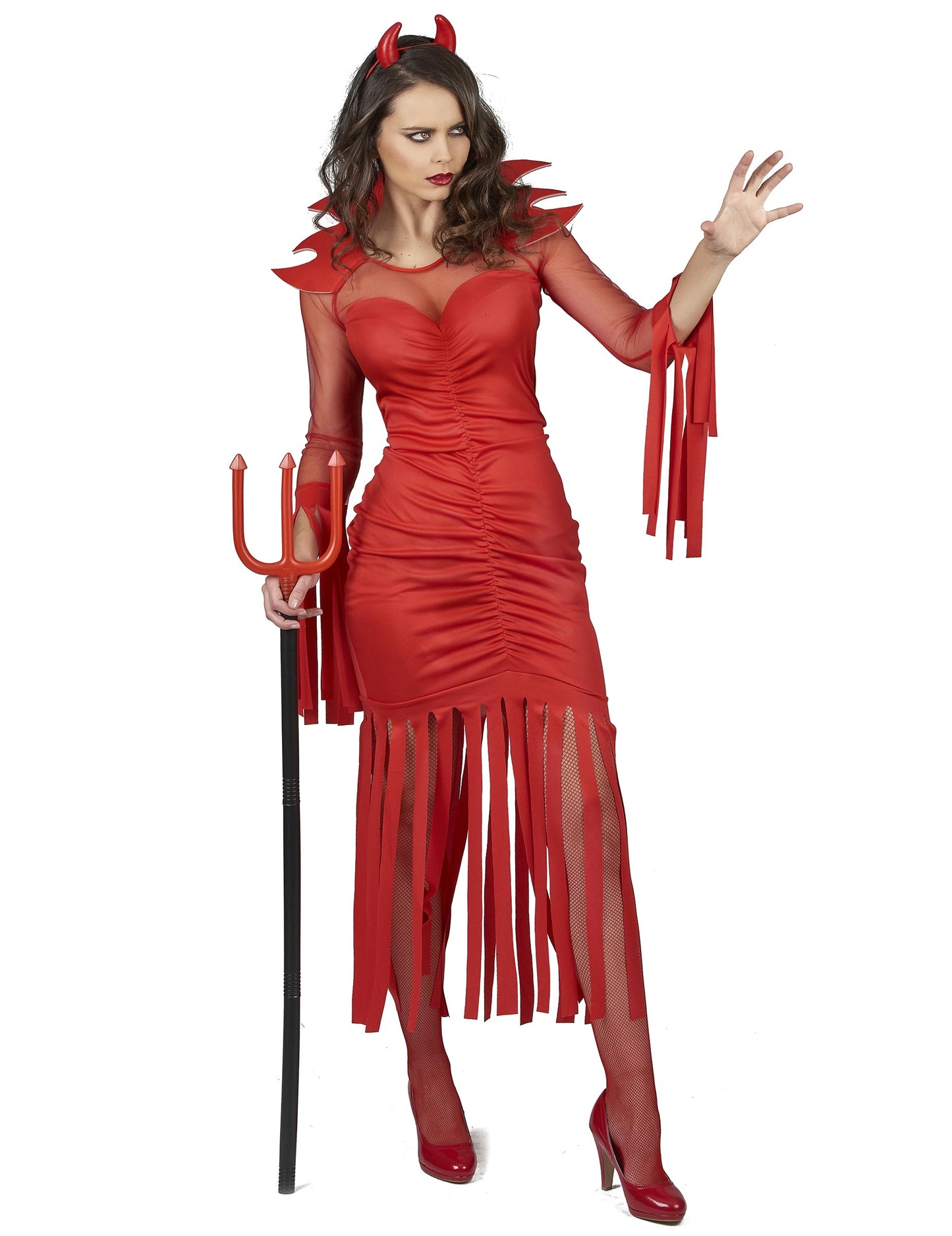 Dámský kostým ohnivého démona