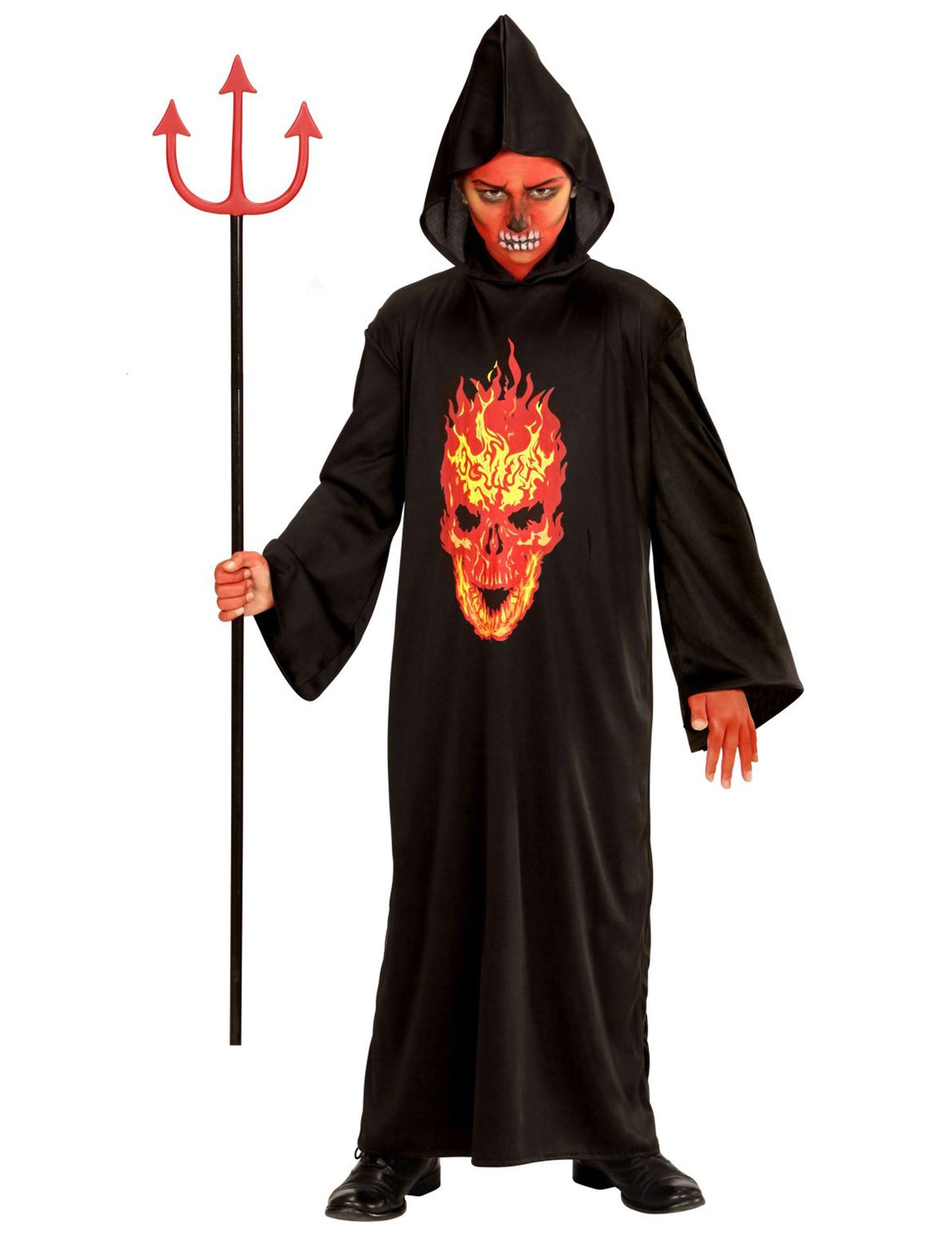 Ďábel maskoval člověka dětského pekla