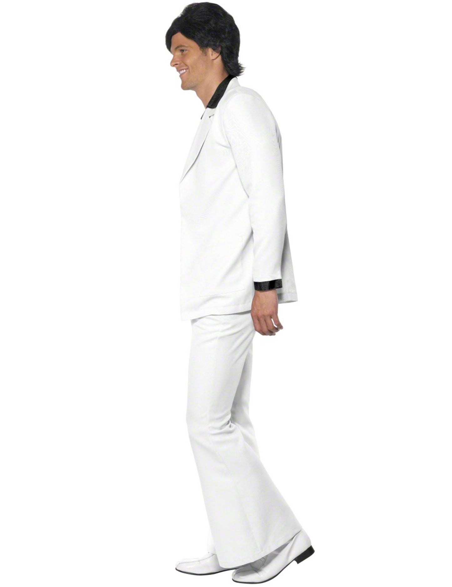 Bílý diskotékový kostým pro muže