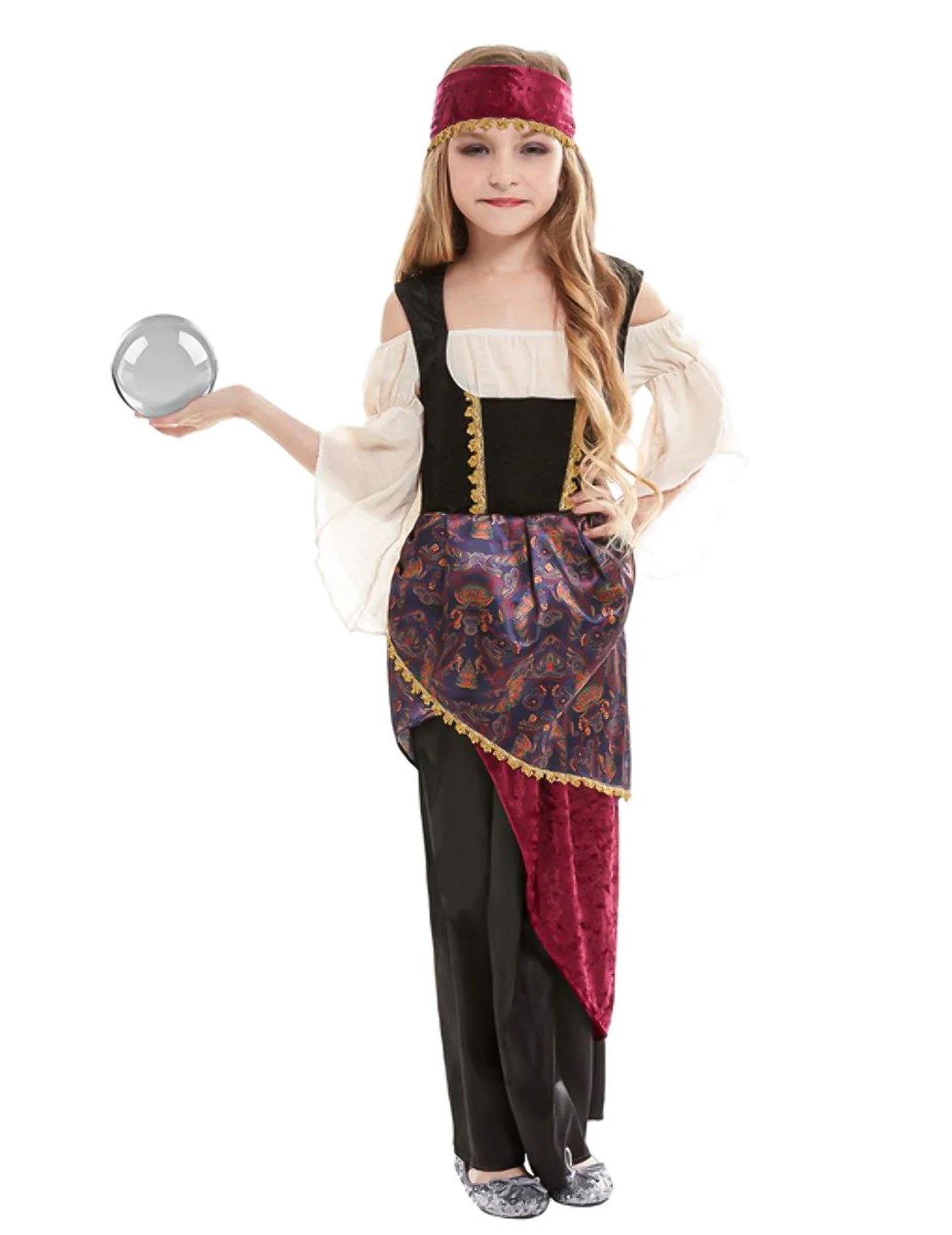 Dívčí kostým věštkyně