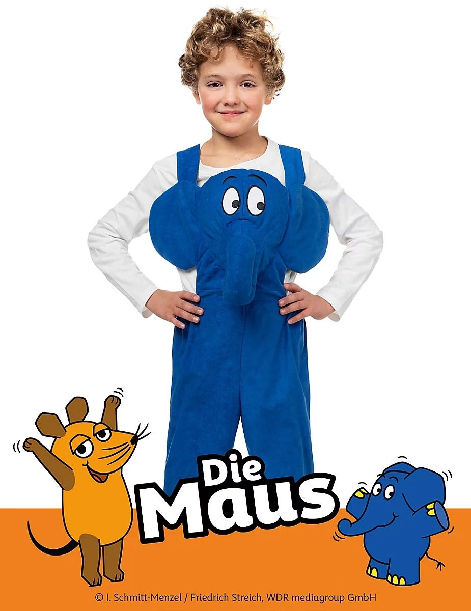 Slon maskoval děti