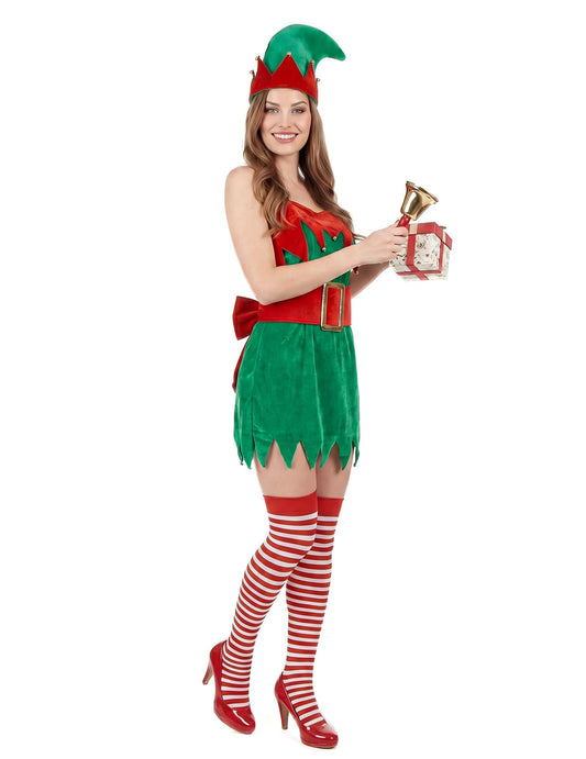Vánoční sexy elfský kostým pro ženy