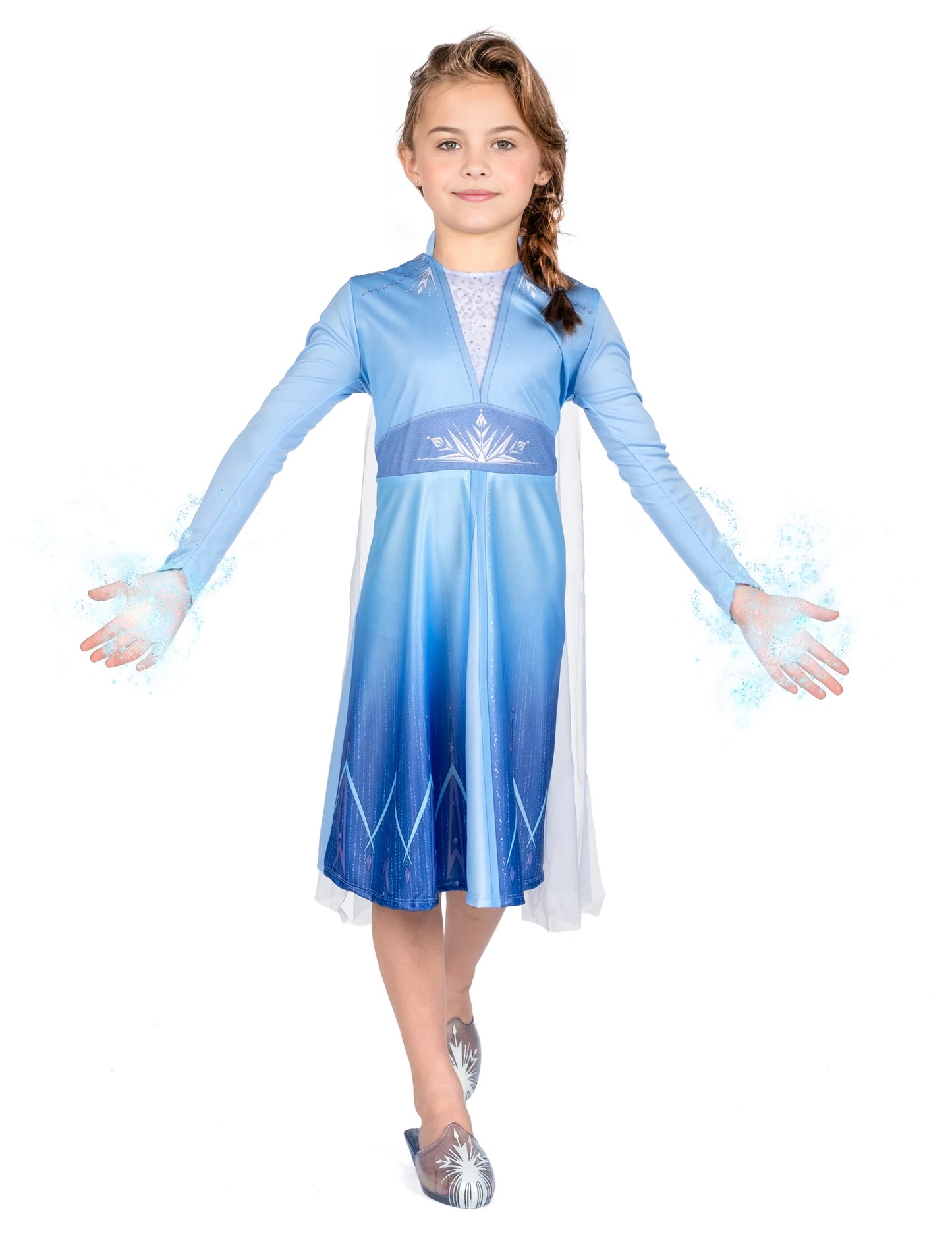 Základní dívčí kostým Elsy z Ledového království 2
