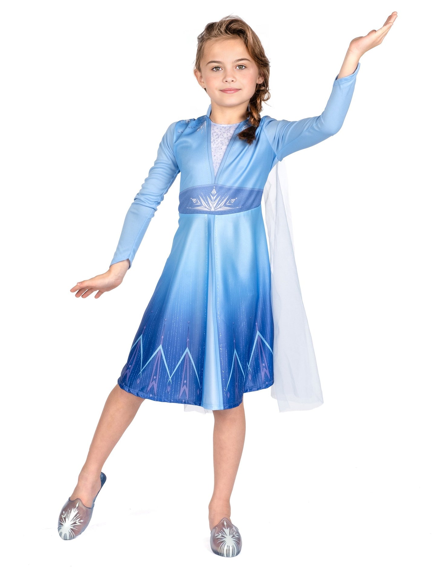 Základní dívčí kostým Elsy z Ledového království 2