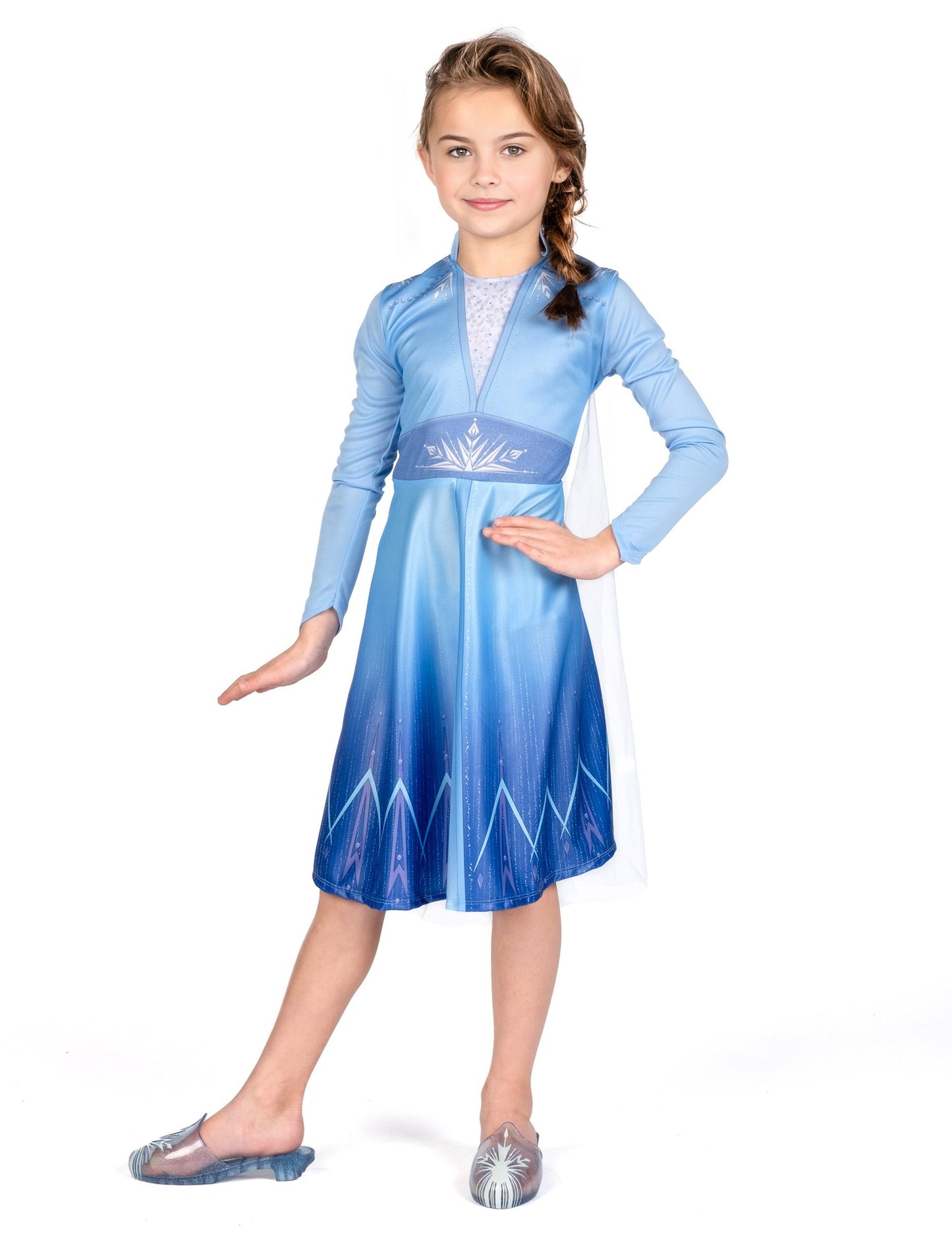Základní dívčí kostým Elsy z Ledového království 2