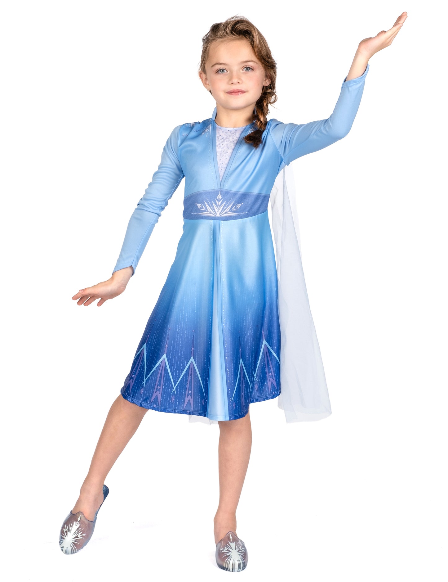 Základní dívčí kostým Elsy z Ledového království 2