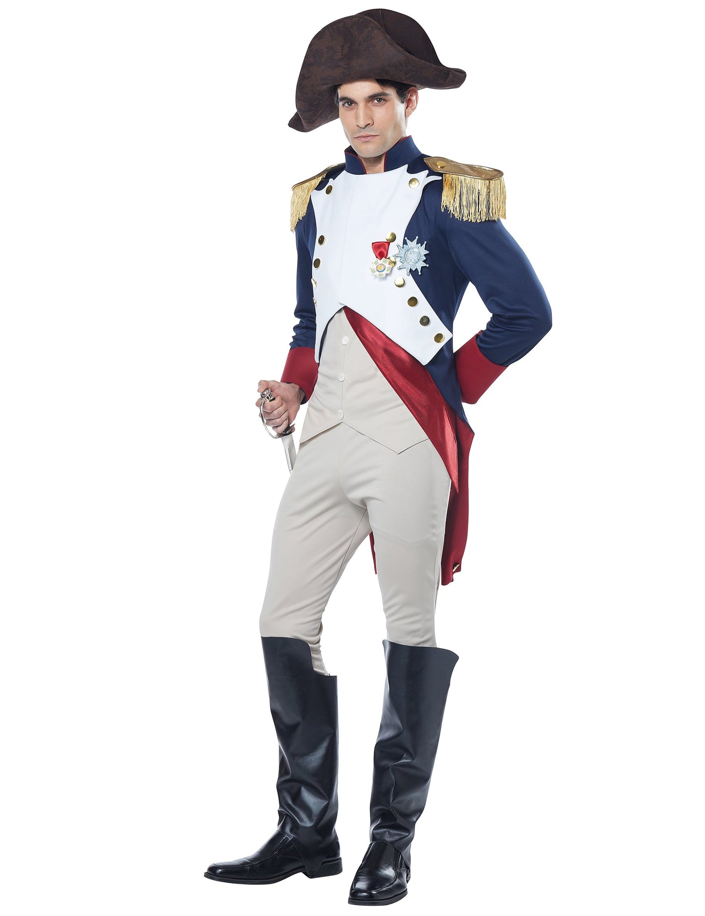 Luxusní pánský kostým francouzského císaře Napoleona