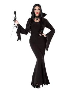Kostýmy Morticia Addams pro dospělé