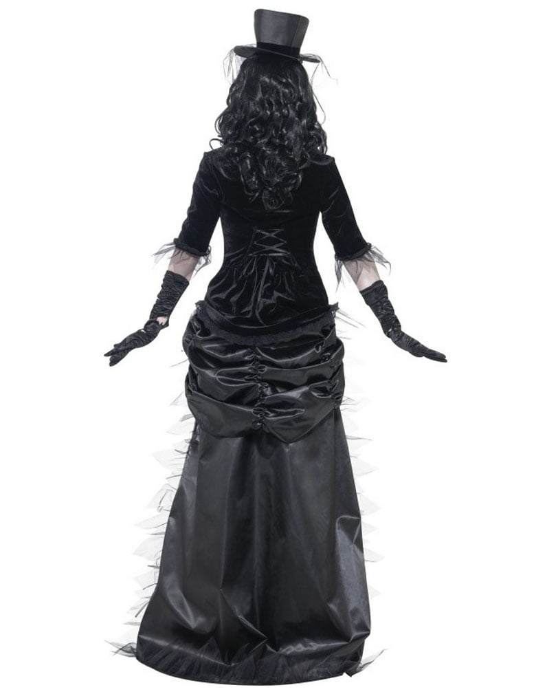 Dámský kostým ducha z 20. let na Halloween