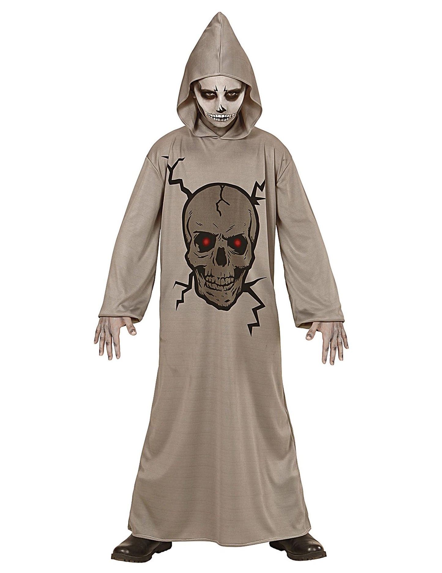 Dětský halloweenský kostým kostlivce a smrtky