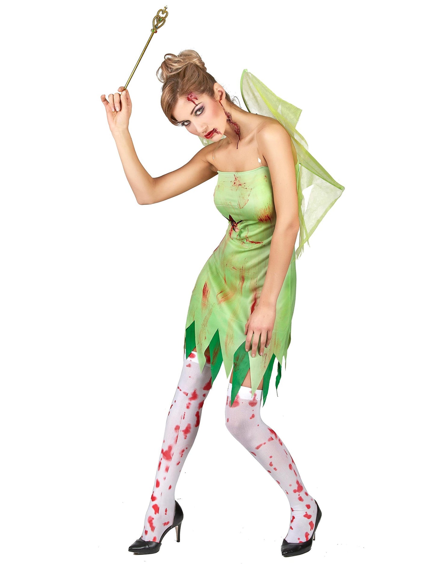 Dámský kostým krvavě zelené víly