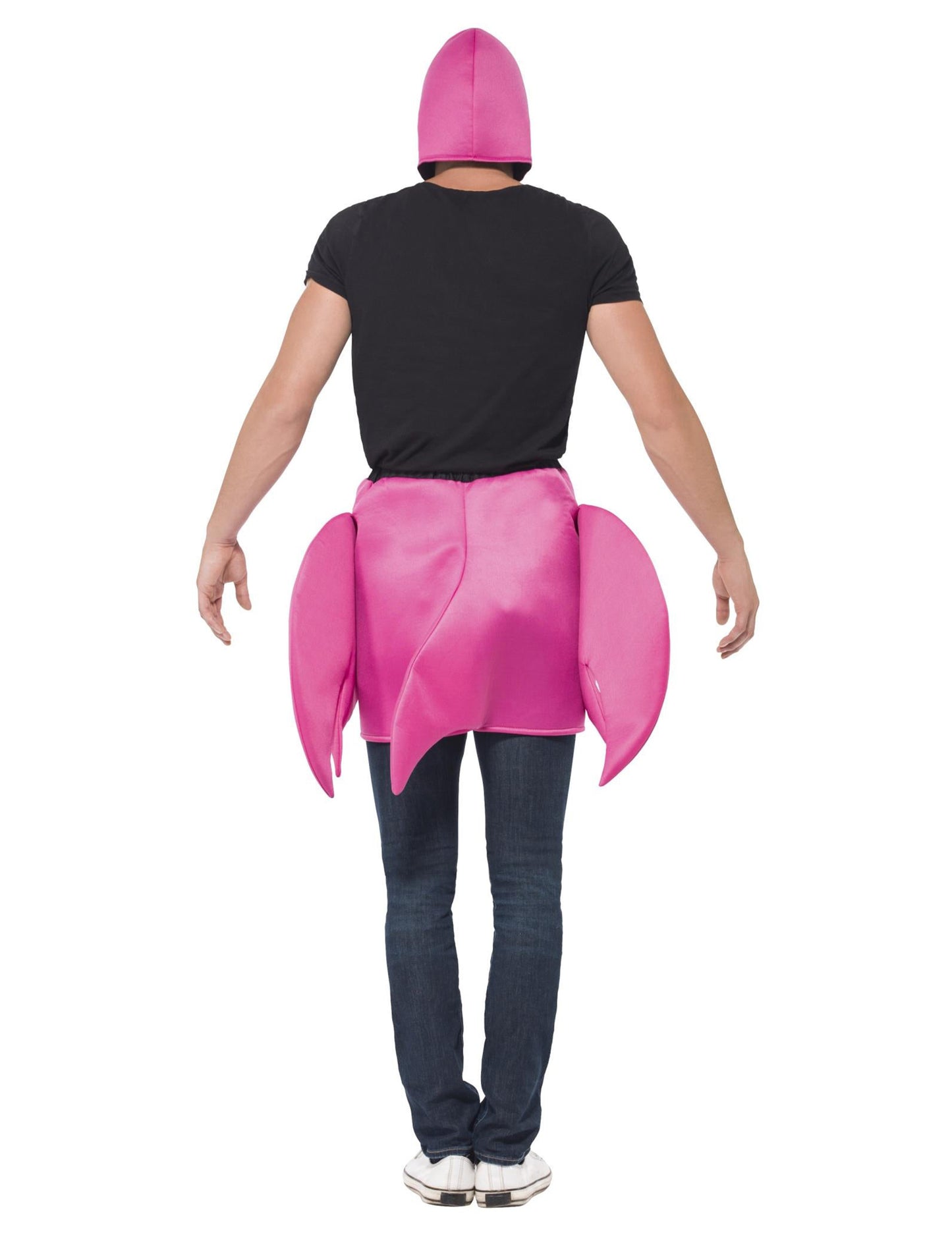 Dospělý růžový kostým plameňáka